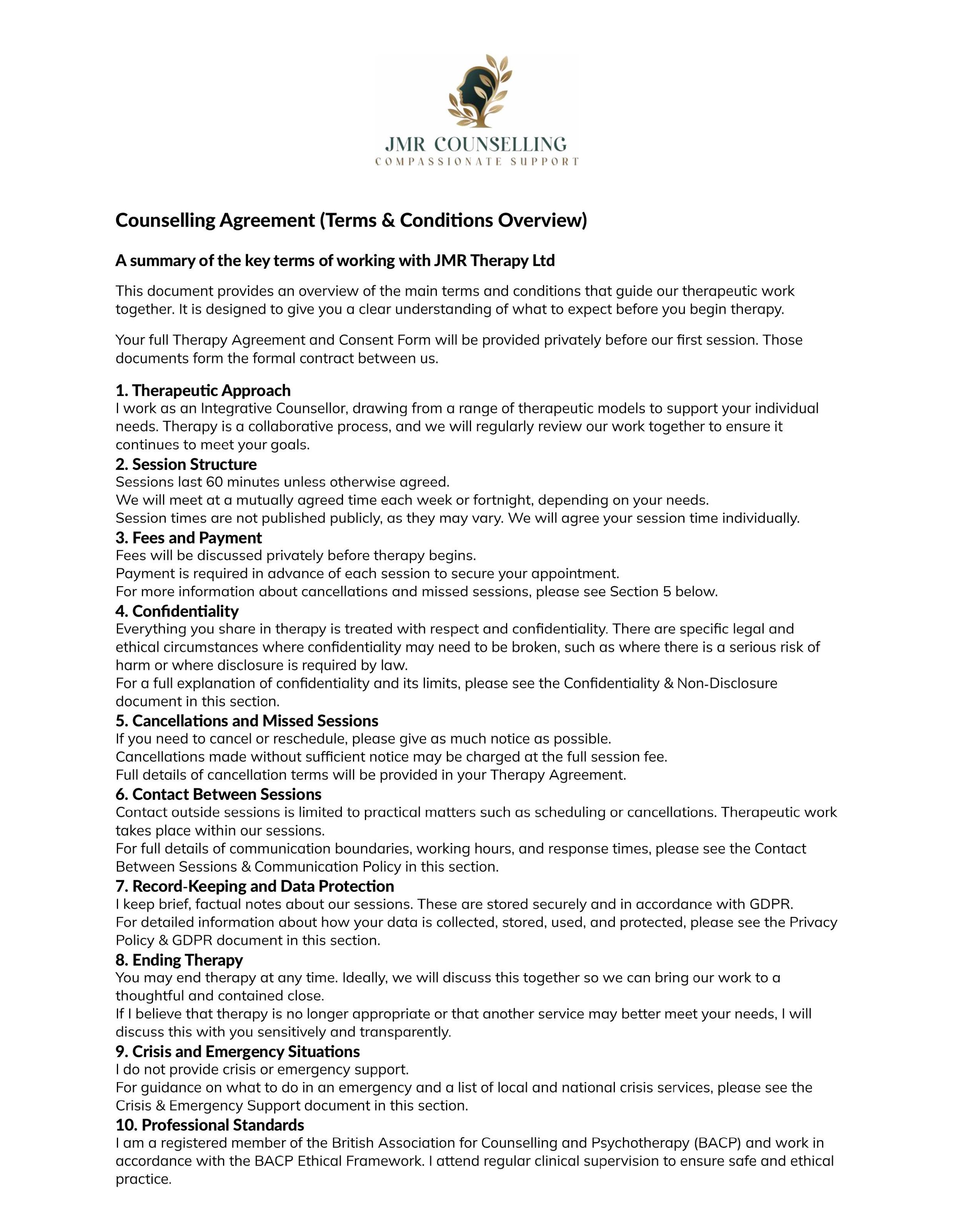 JMR Counselling 's image