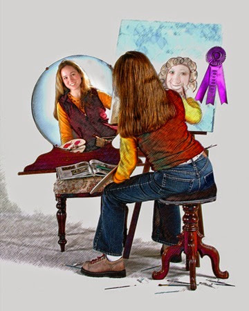 Norman Rockwell Self Portrait 