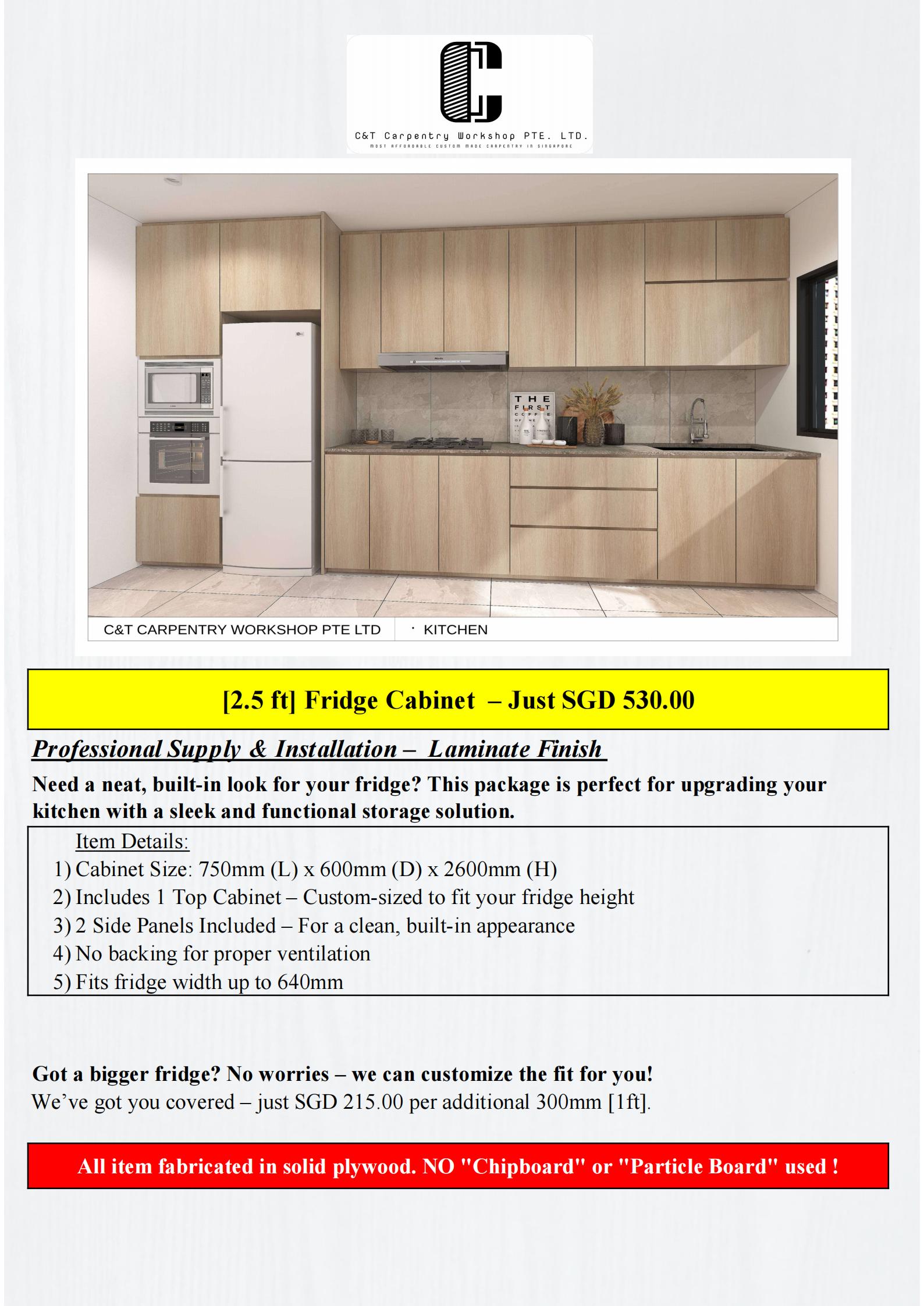 Direct Carpentry Factory Singapore | Kitchen & Wardrobe's image