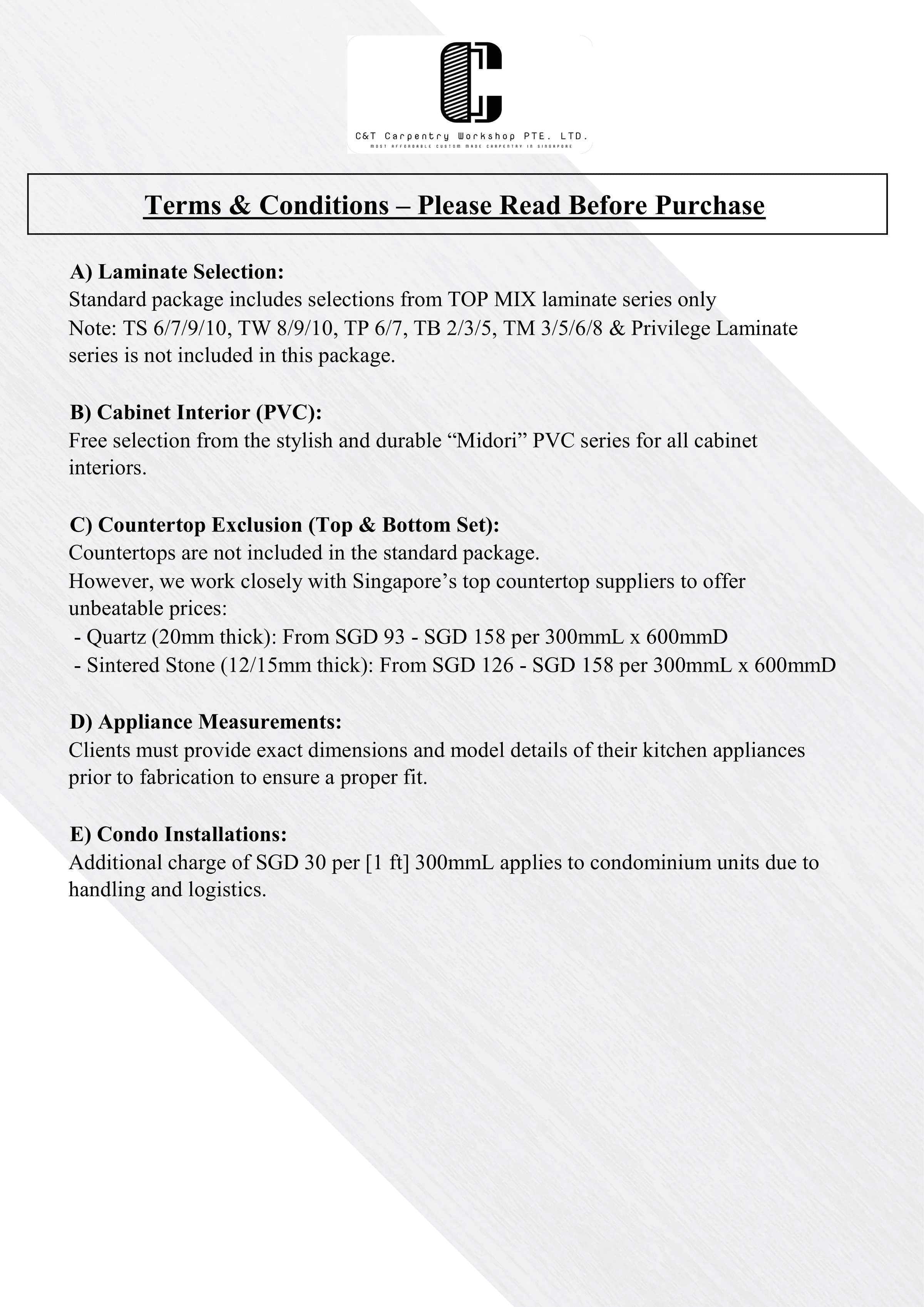 Direct Carpentry Factory Singapore | Kitchen & Wardrobe's image