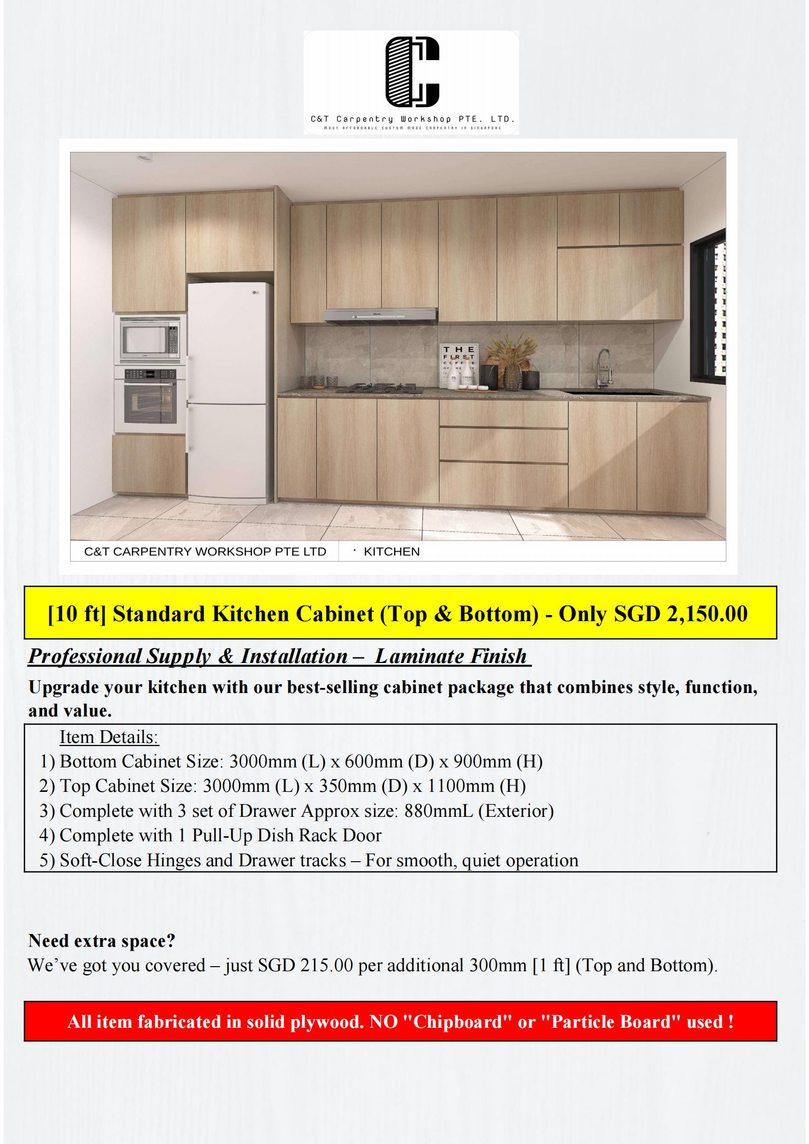 Direct Carpentry Factory Singapore | Kitchen & Wardrobe's image