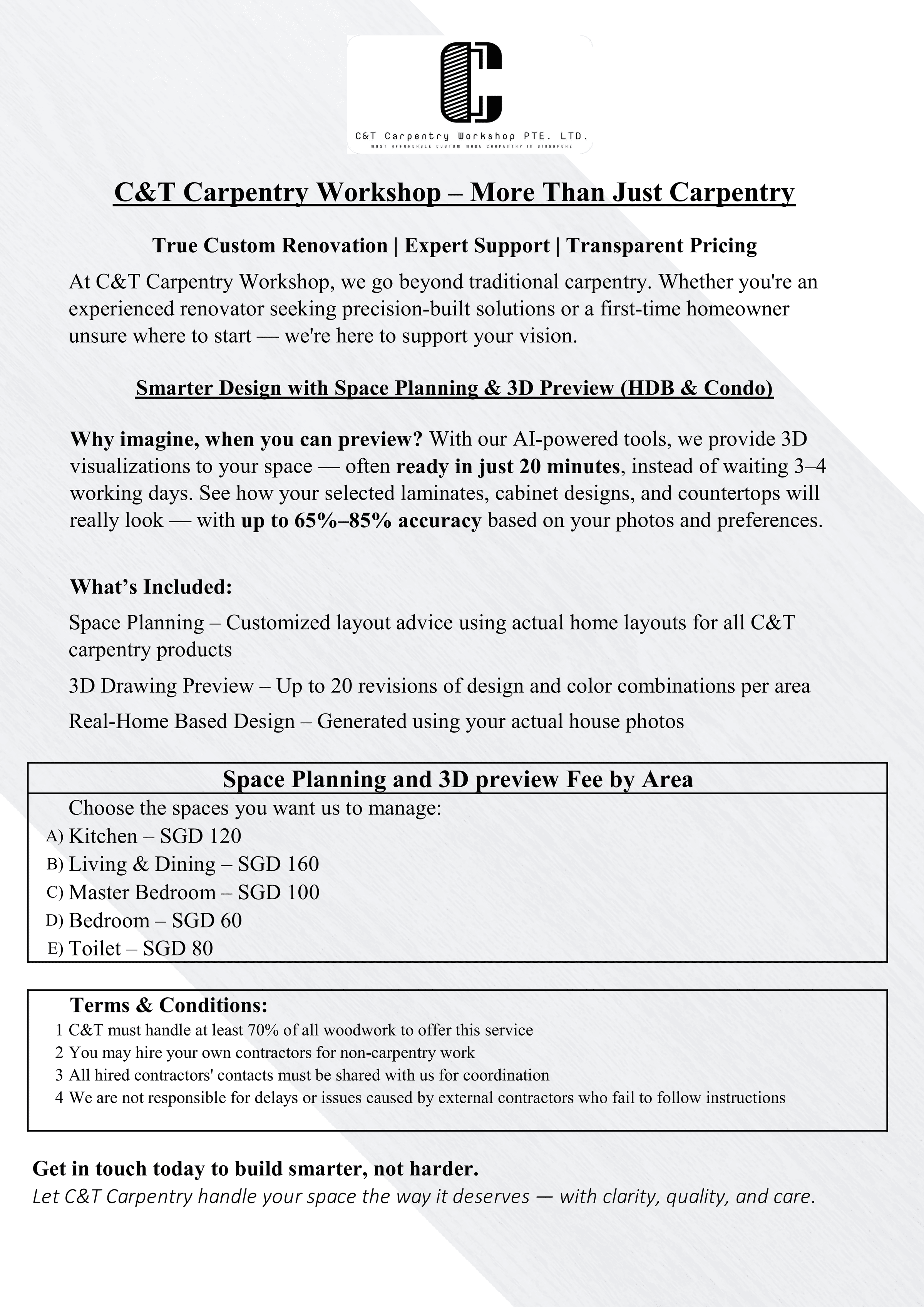 Direct Carpentry Factory Singapore | Kitchen & Wardrobe's image