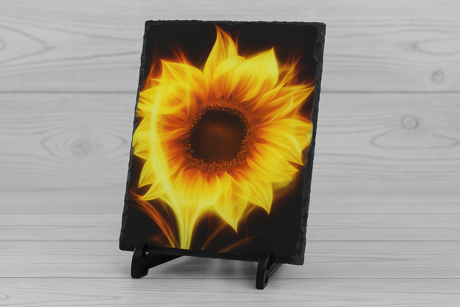 Slate photo with stand