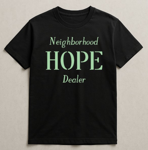 Neighborhood HOPE Dealer - Available in Color Vinyl, Puff Vinyl AND Glow In The Dark Puff Vinyl!!