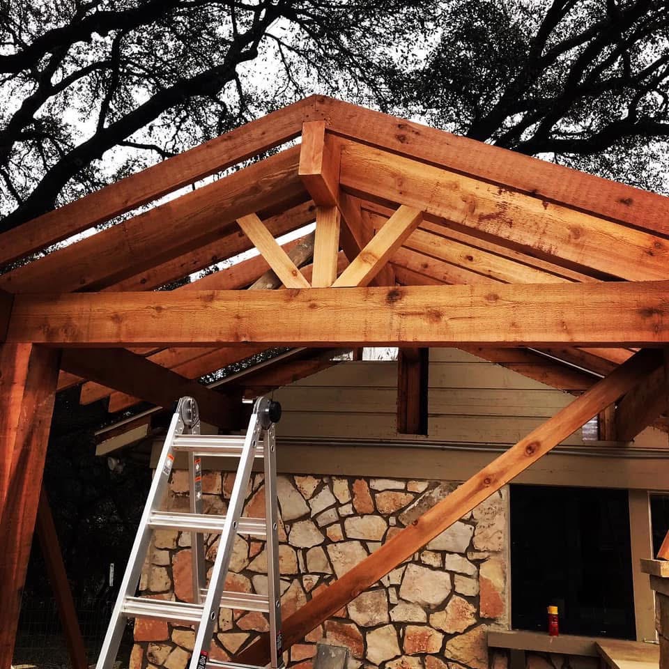 Pergola construction Georgetown, Tx 