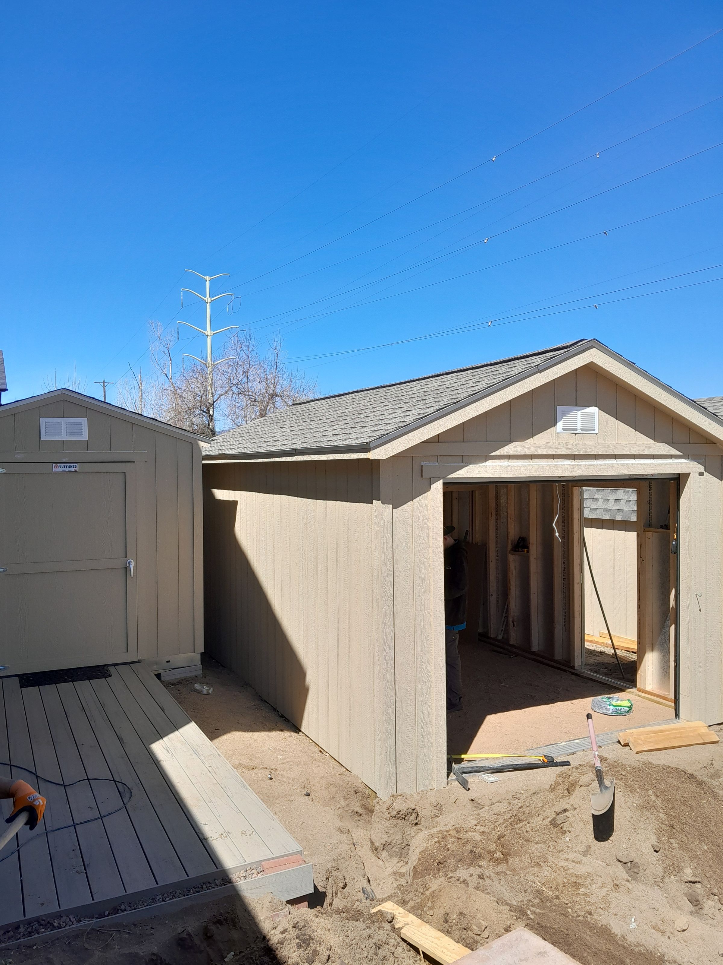 New Detached Garage 