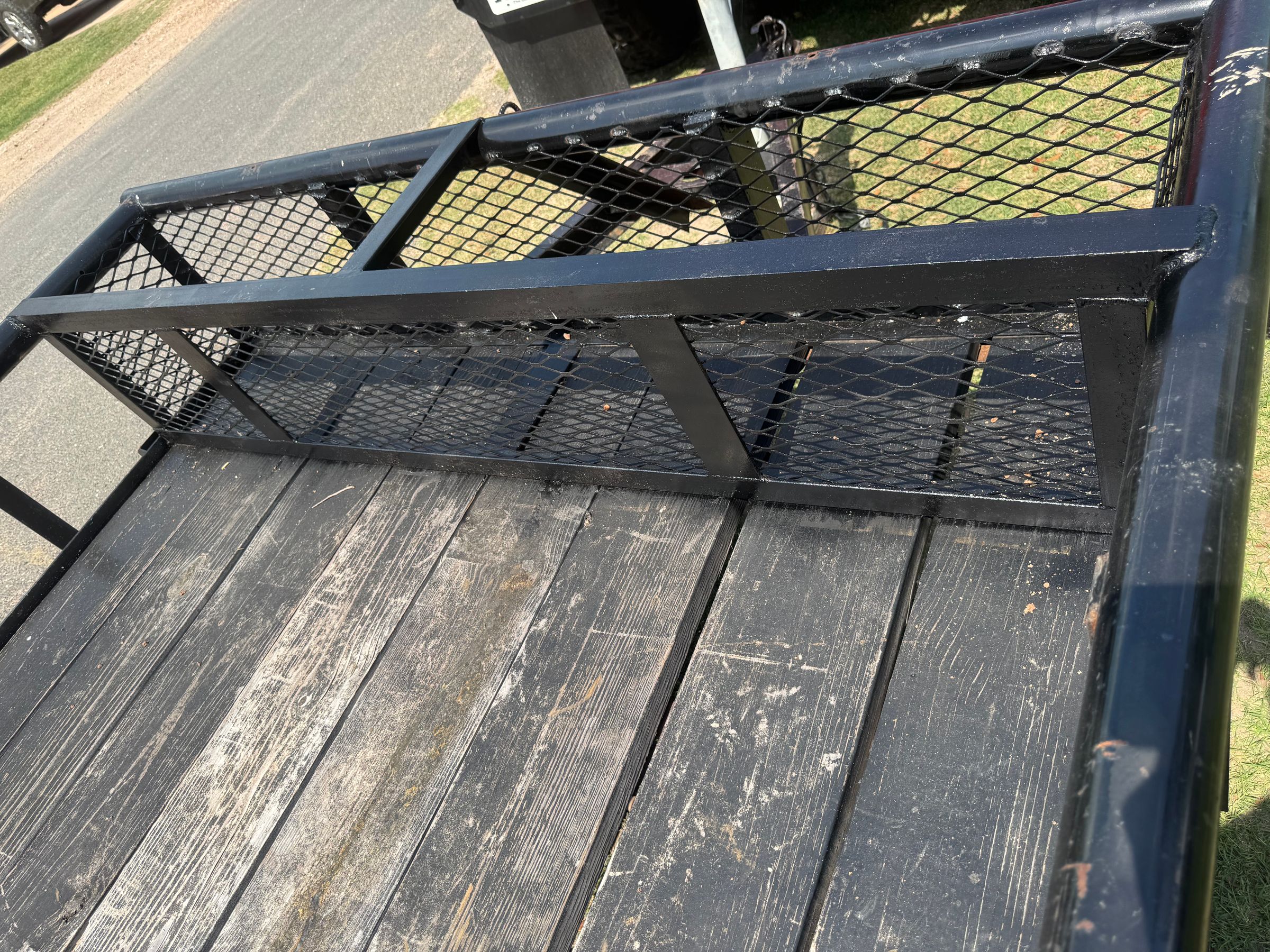 Basket addition to a trailer