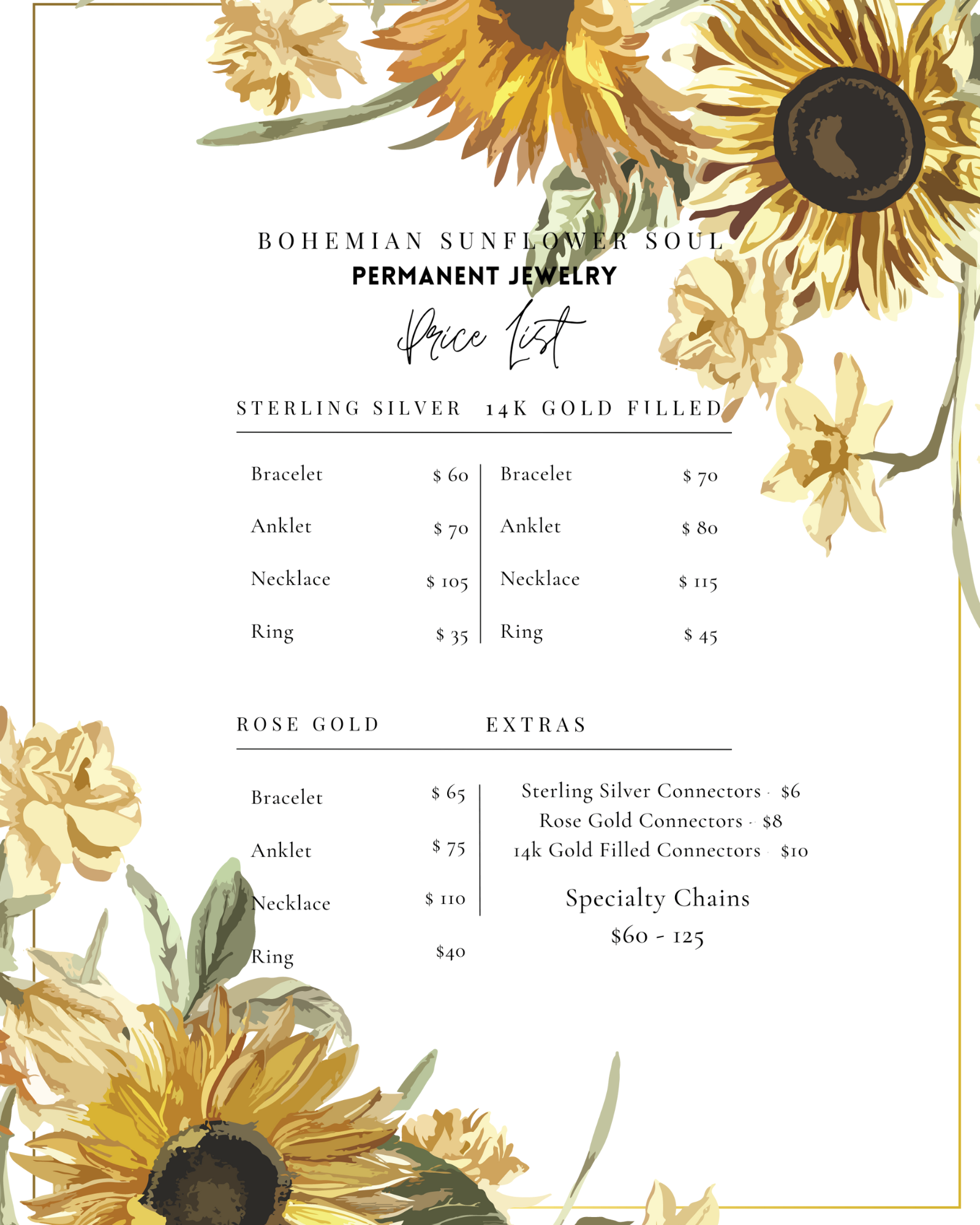 PERMANENT JEWELRY BOOKING