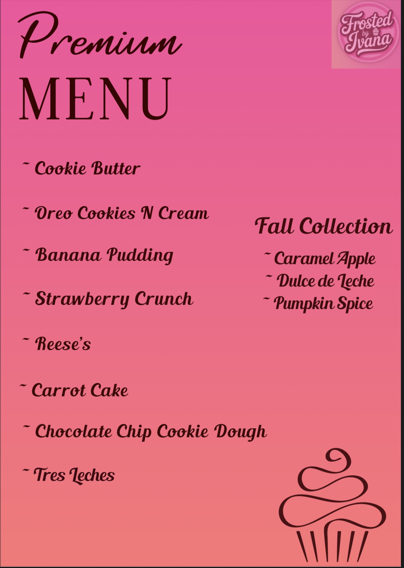 Premium Menu 