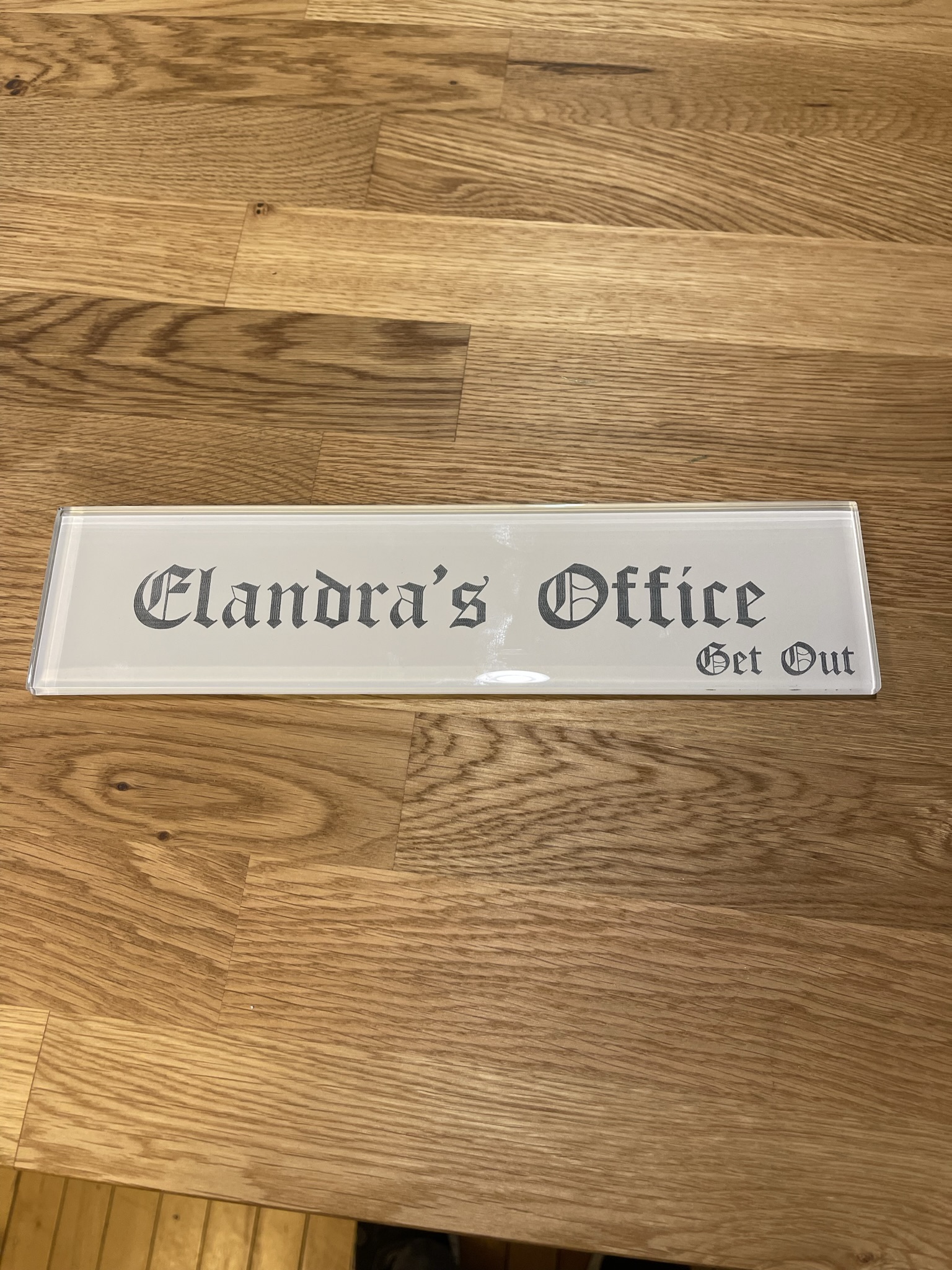 Office Sign