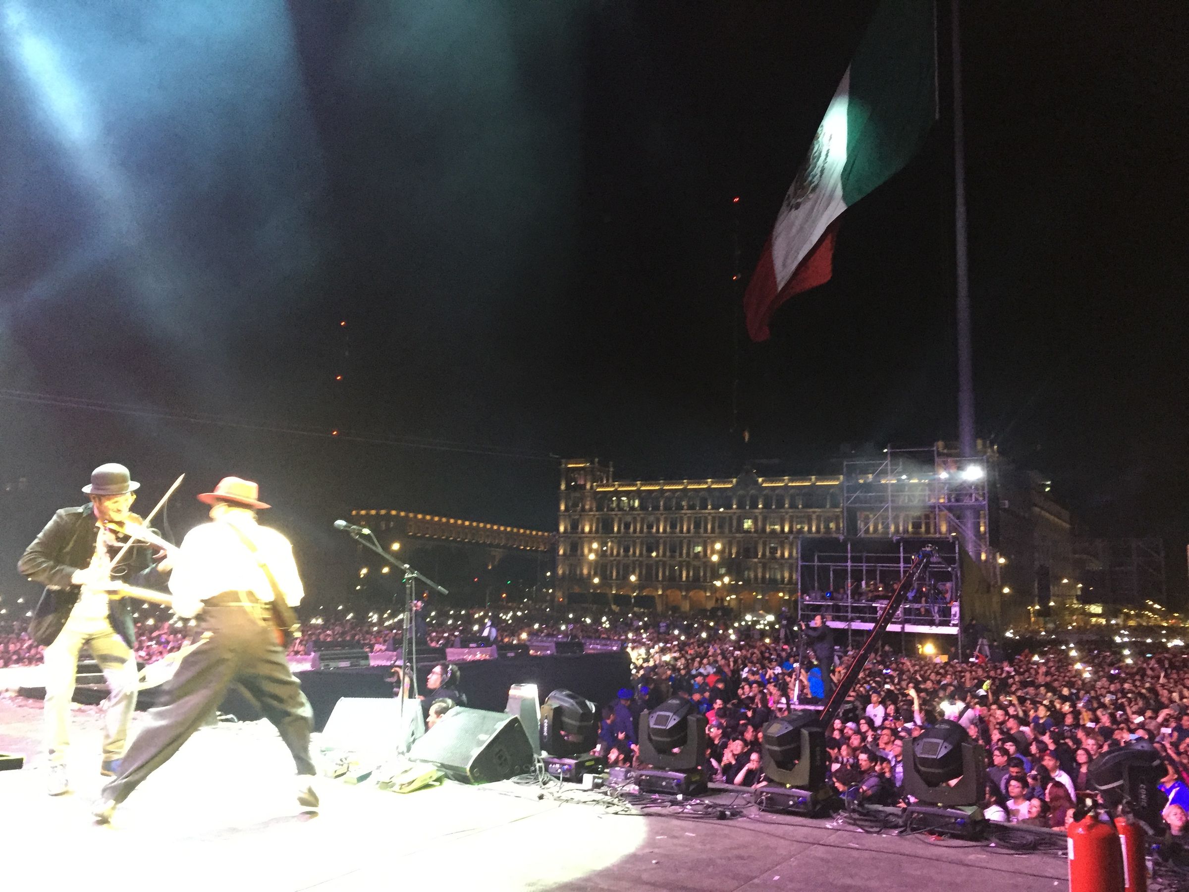 El Zocalo CDMX the greatest stage 