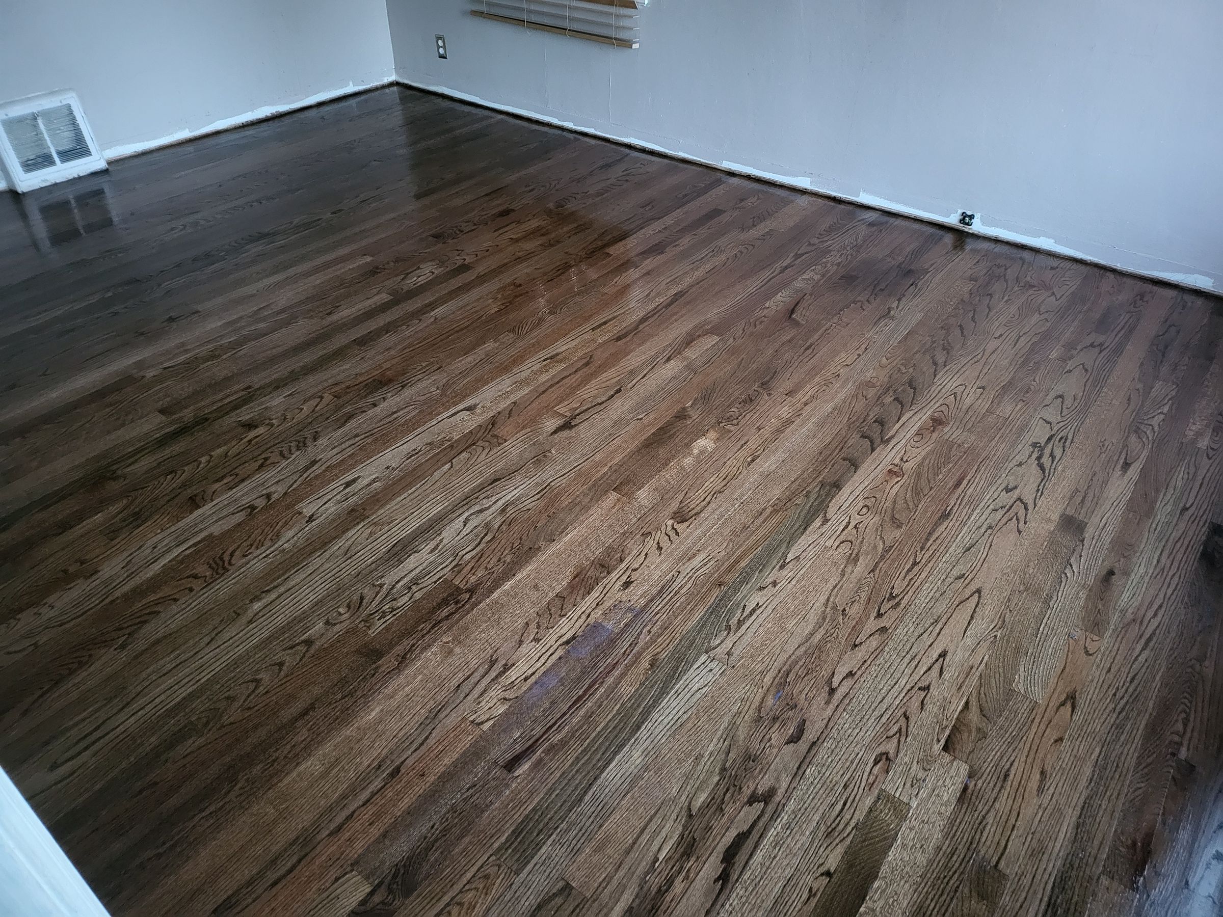 Oak After Refinish Stained
