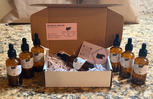 1st DOS Locs are shipped or hand delivered right to your door