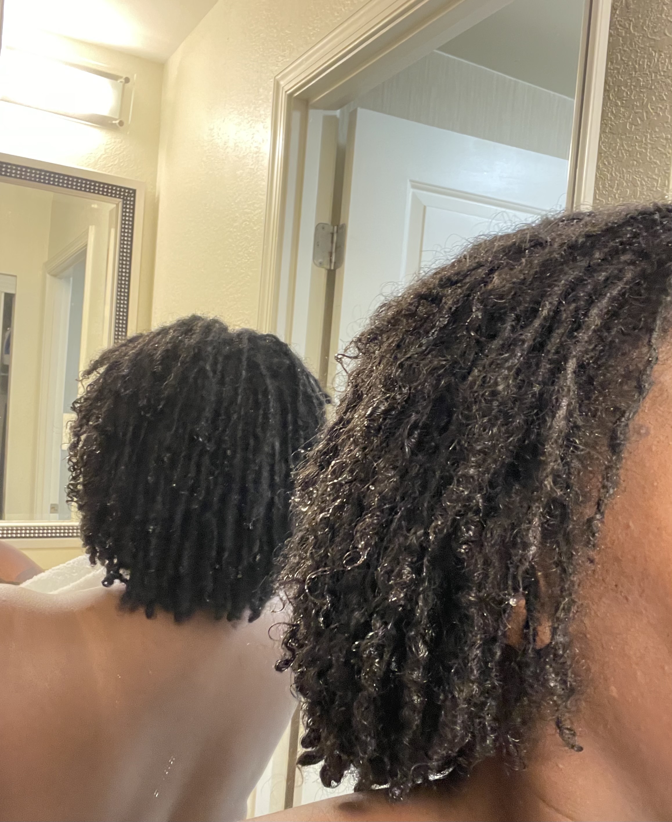 JULY 2023 11 months on my loc journey & before I started creating my oils