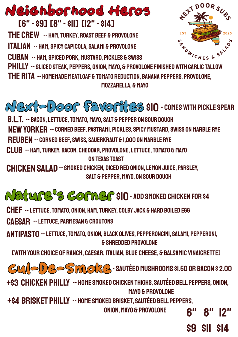 NEXT DOOR SUBS's image