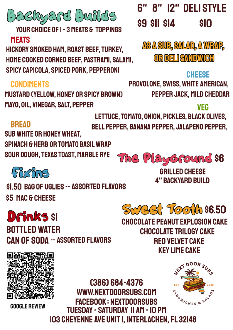 NEXT DOOR SUBS's image