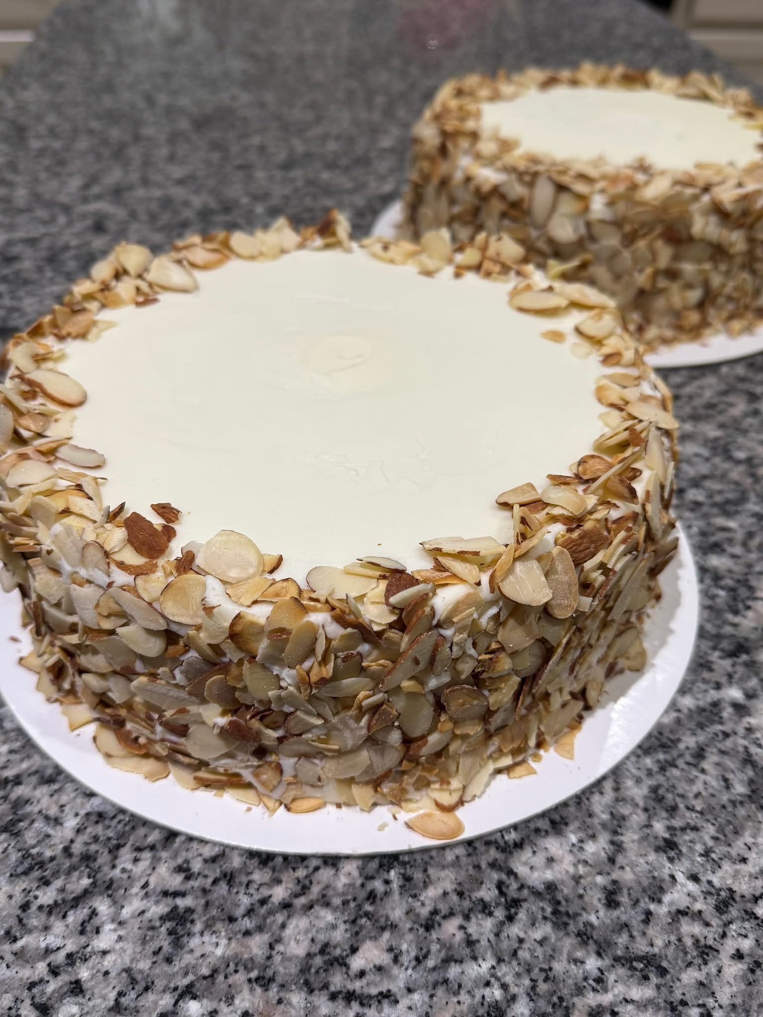 Toasted Almond Cake