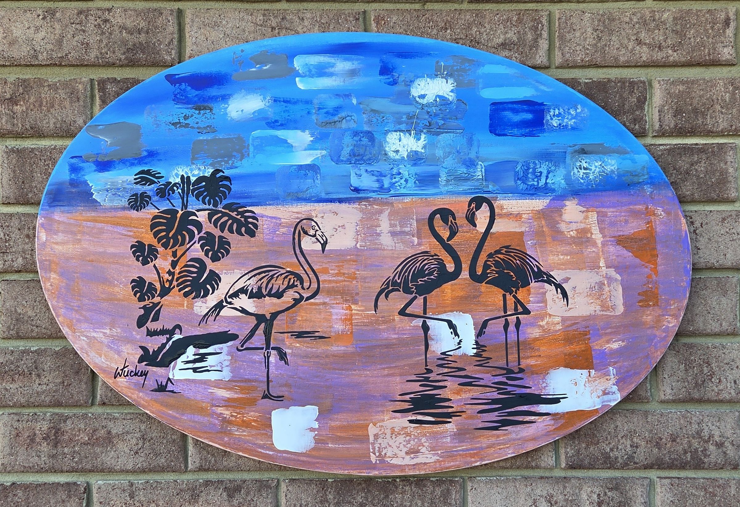 Colour Behind the Flamingo