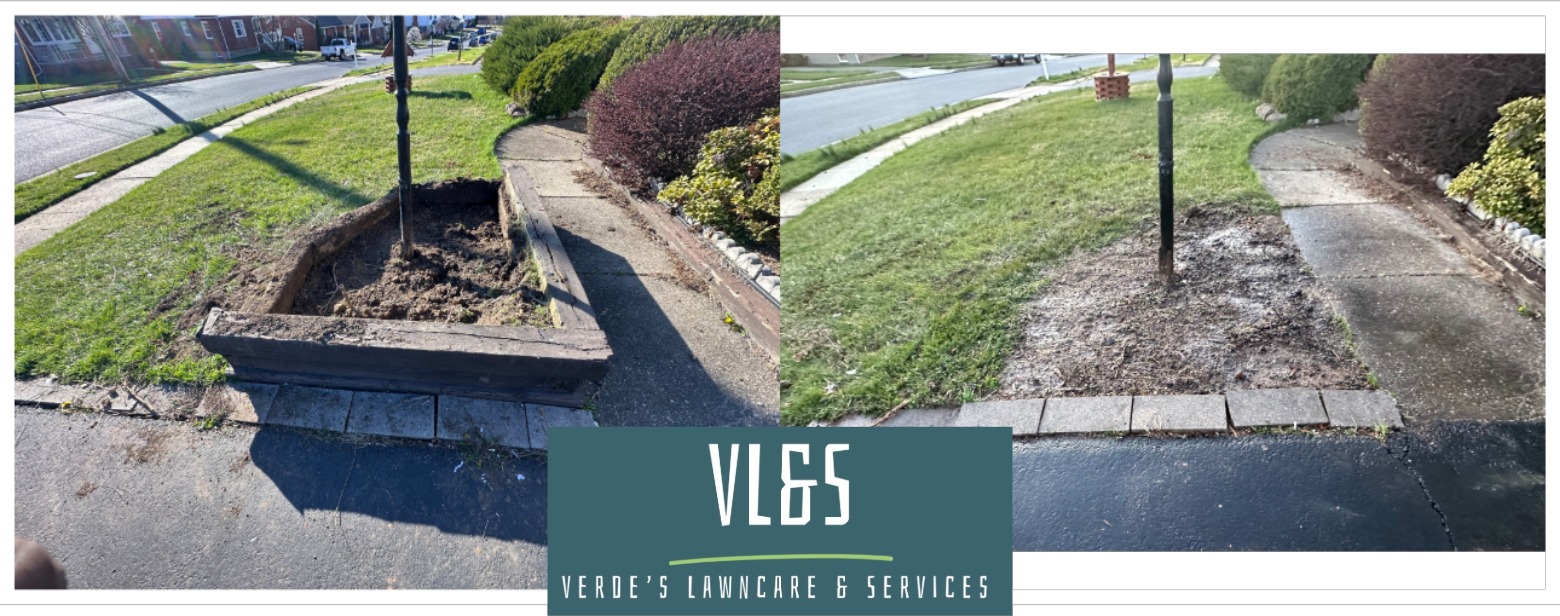 Raised garden bed removal 