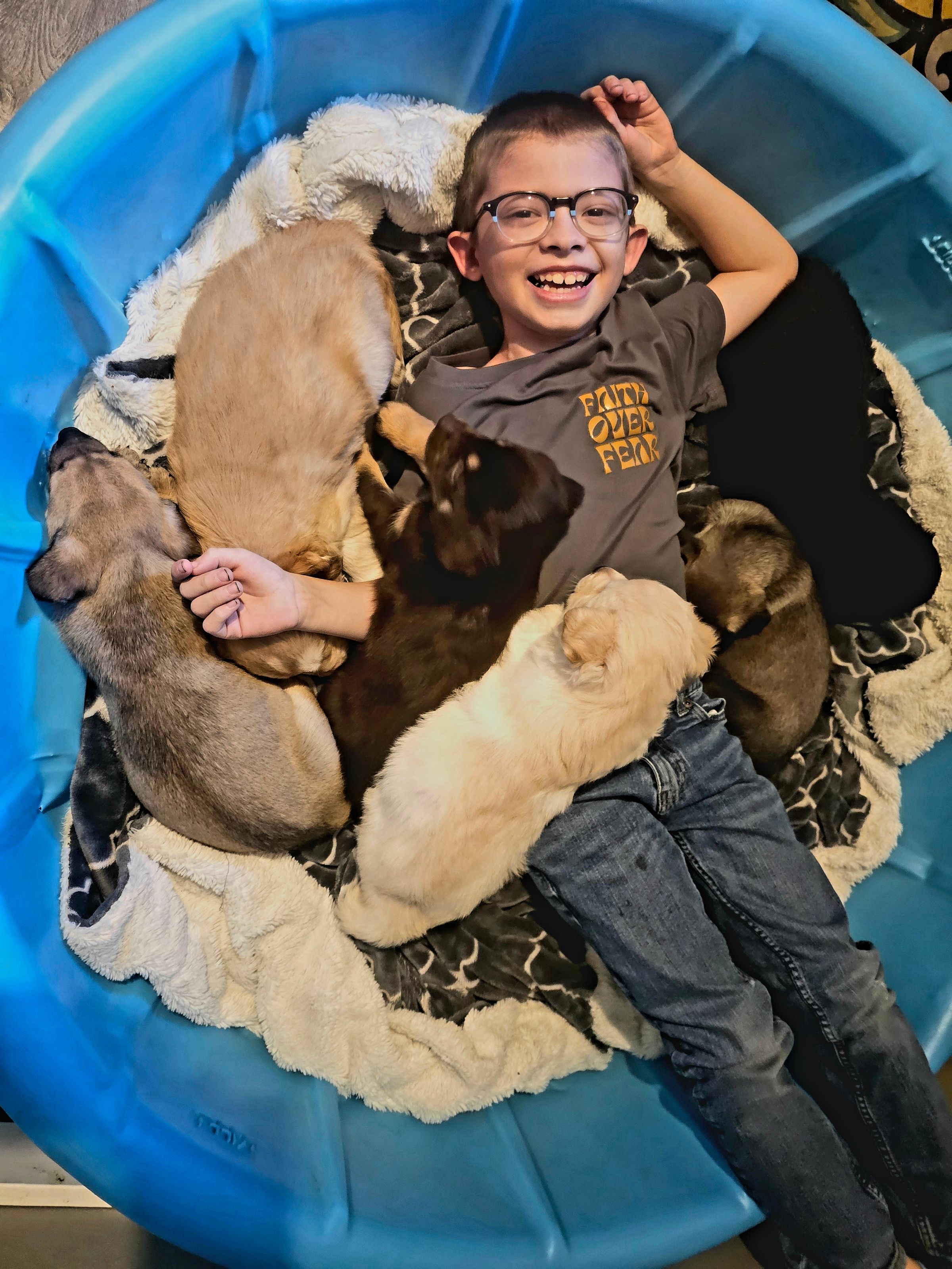 Hand delivered puppies!