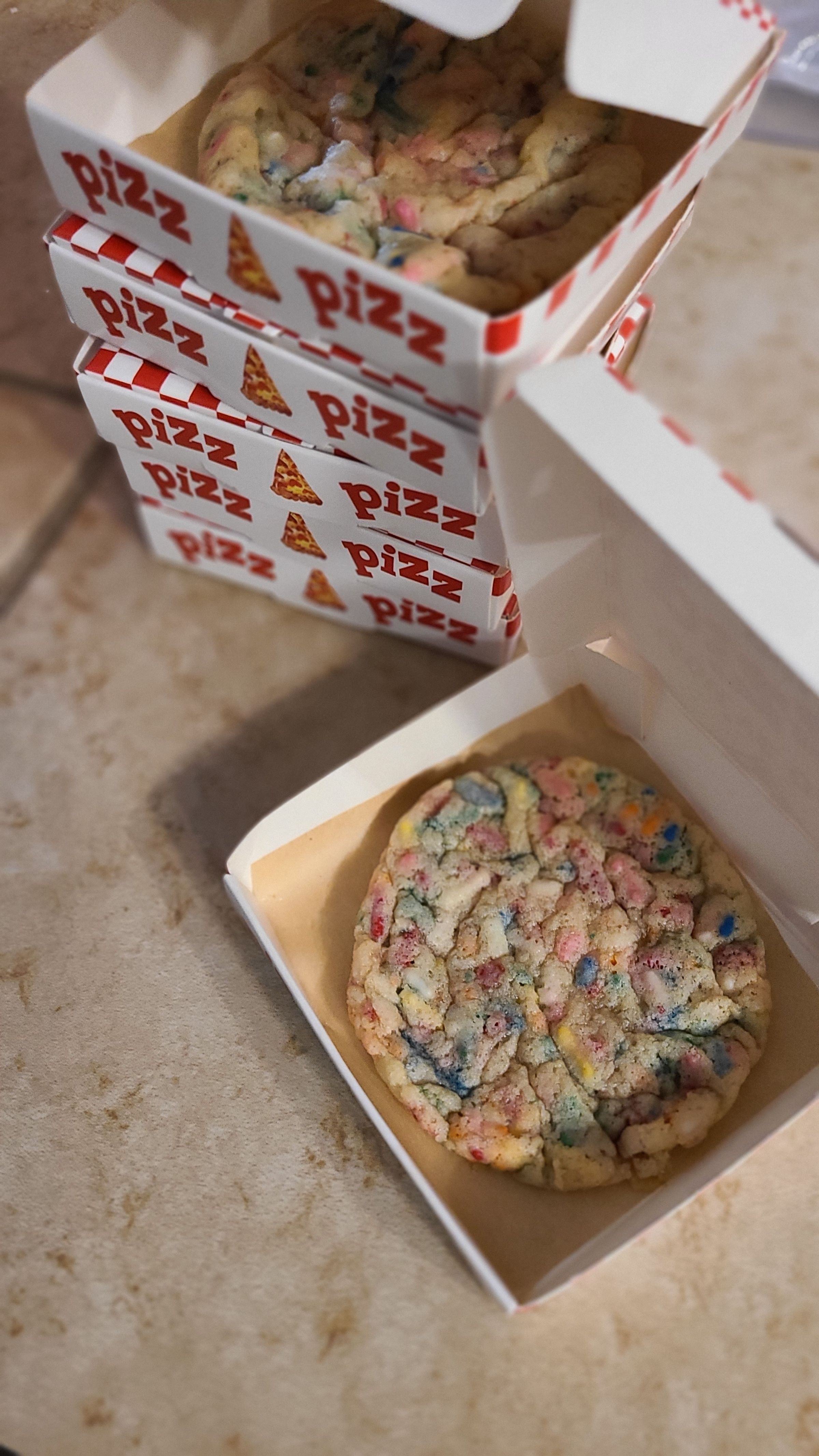 Pizza My Heart Sourdough Funfetti Cookie