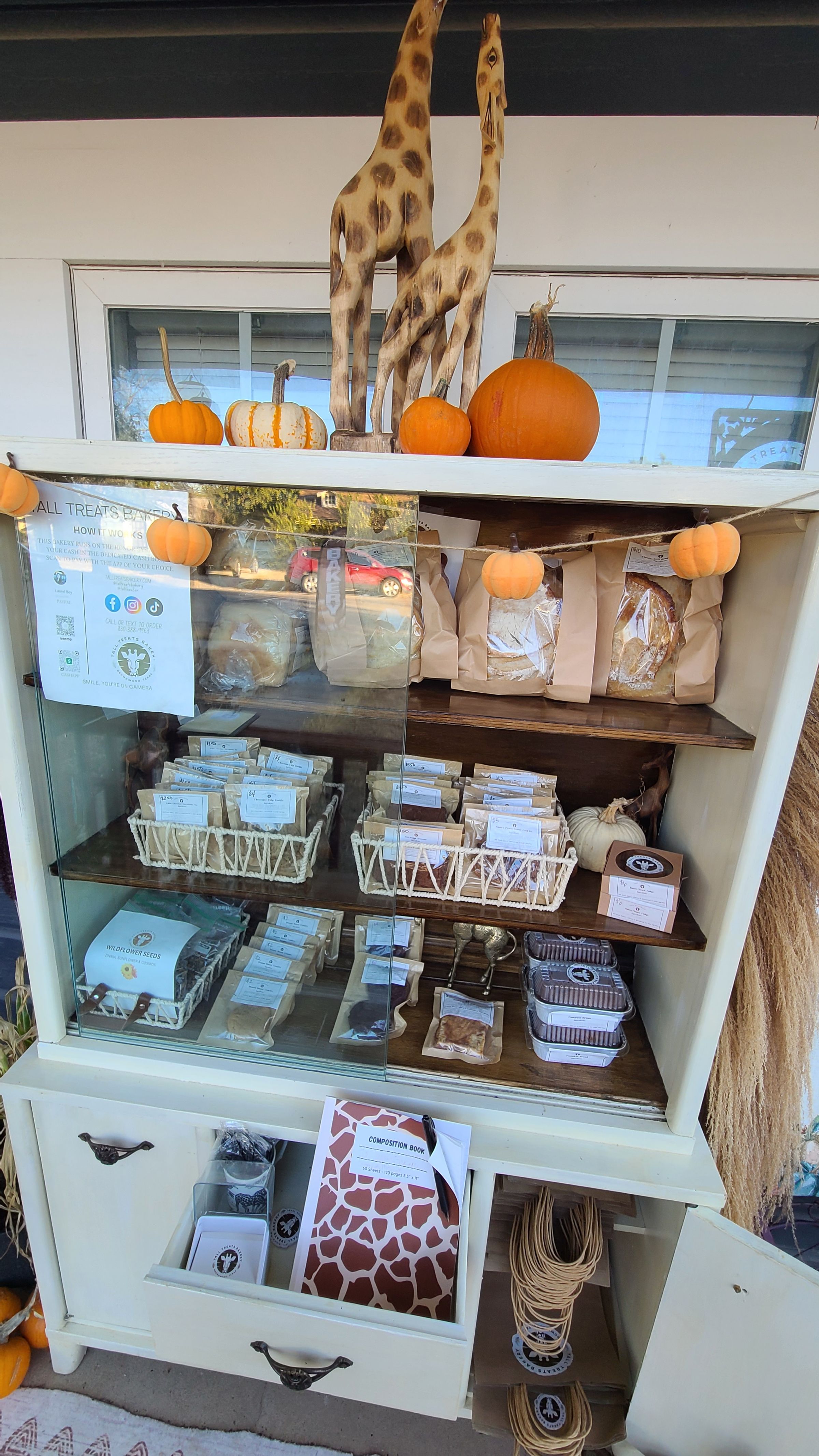 Self Serve Bakery Stand