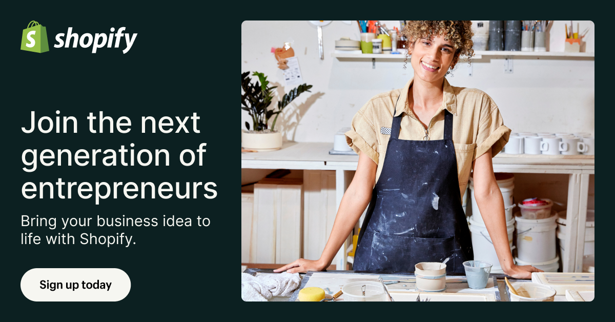 Shopify Business Logo