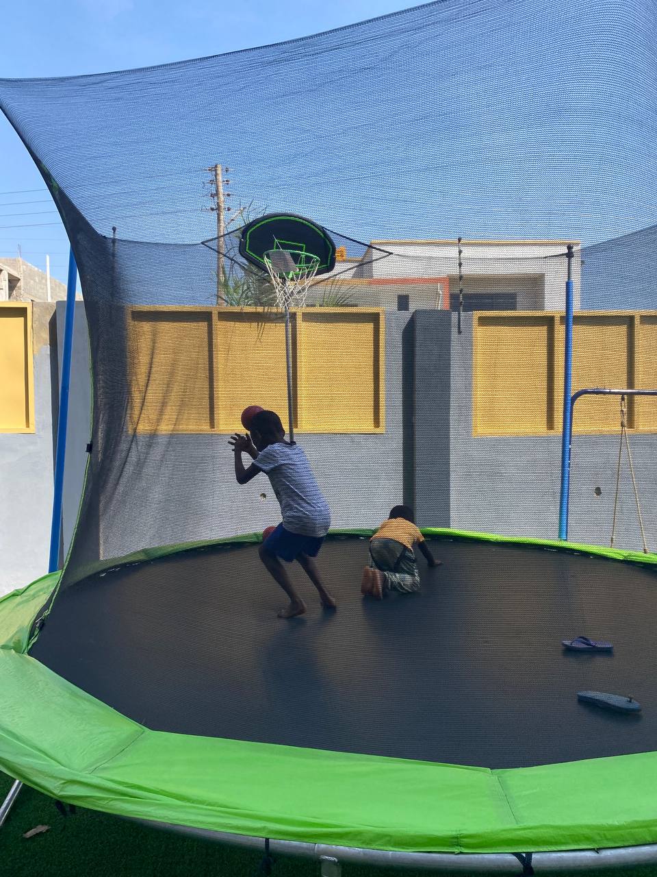 Outdoor play area 
