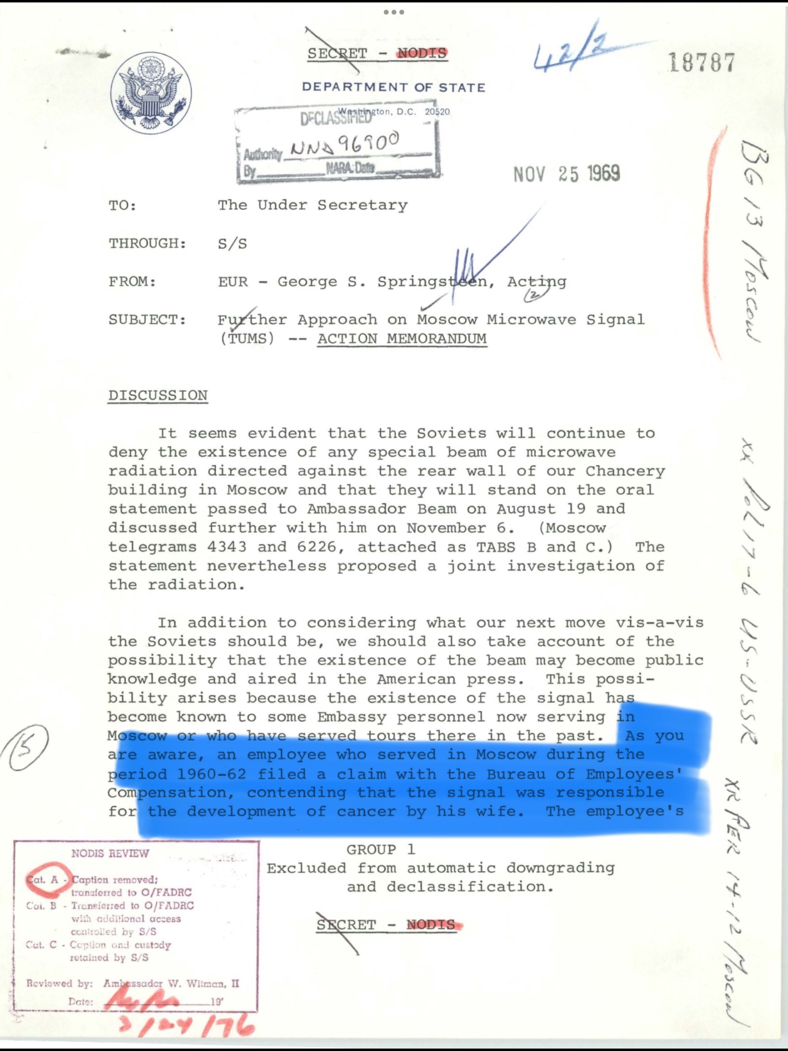 Bureau of Employees' Compensation, Death 