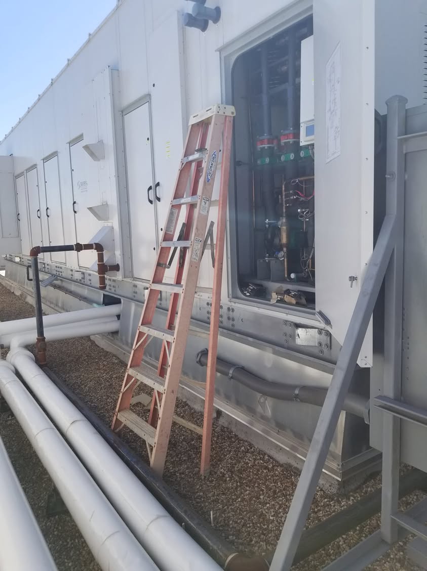 120 ton indoor pool dehumidifier repair