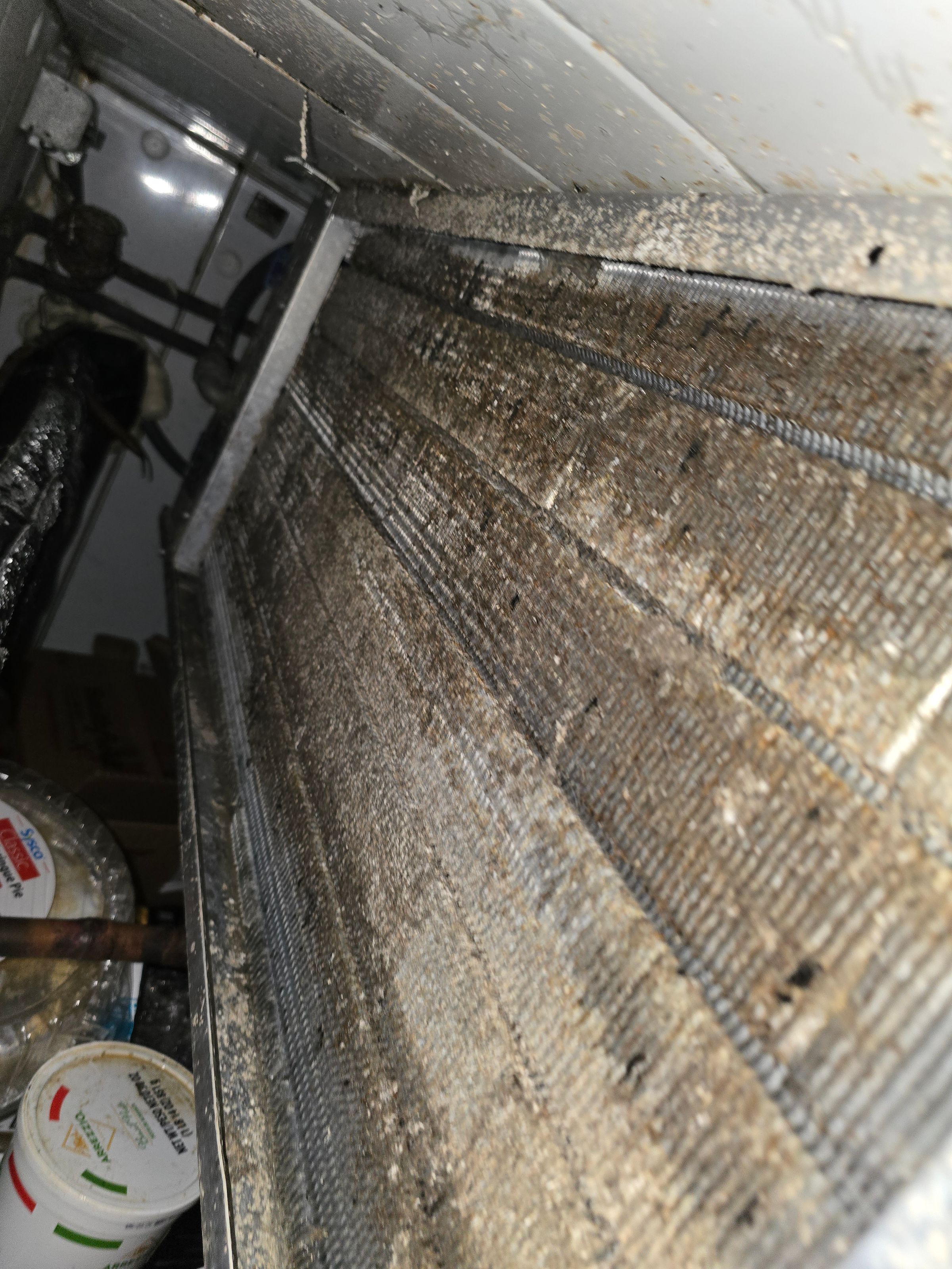 Dirty Cooler evaporator