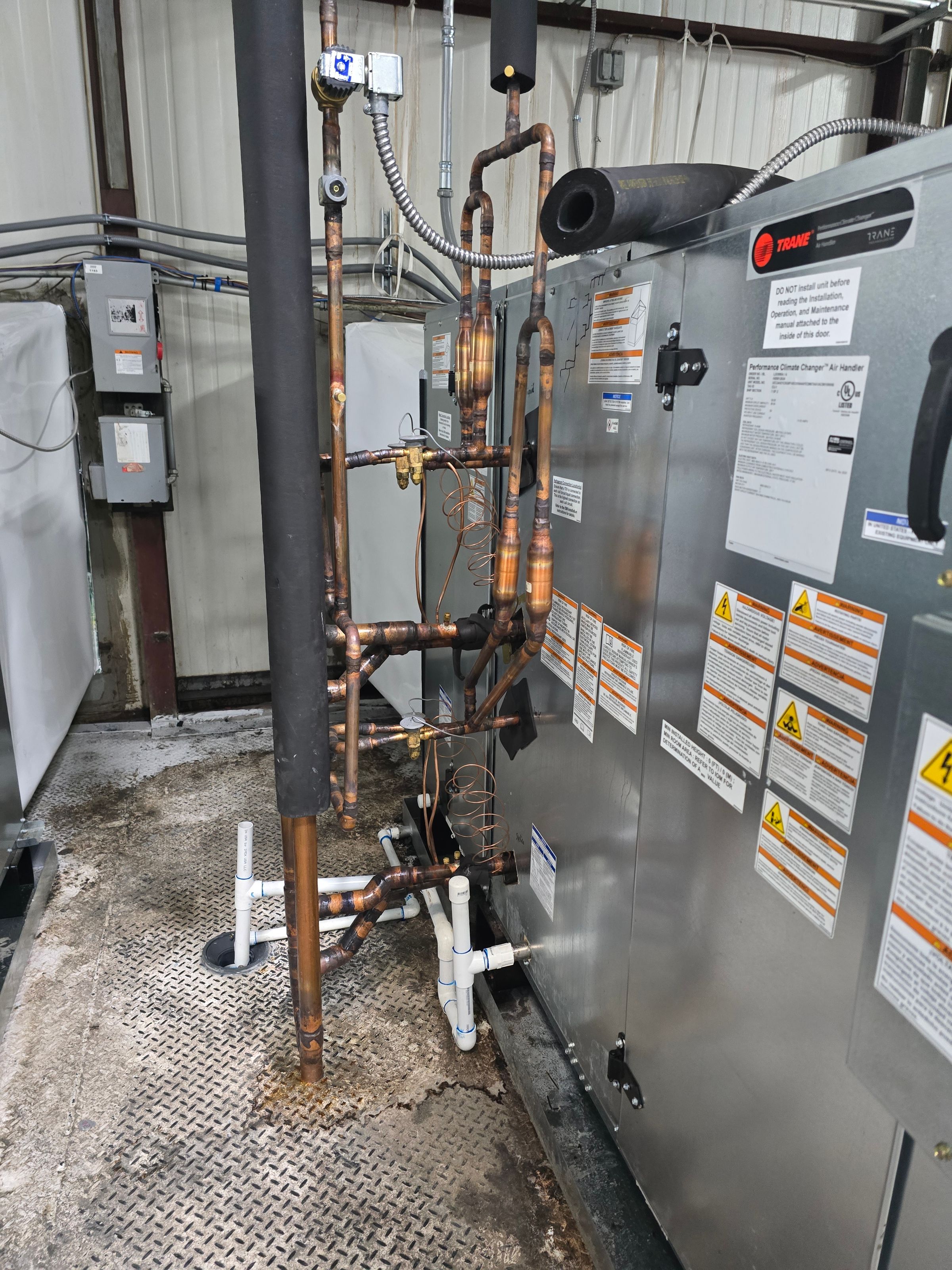 piping a multistage system