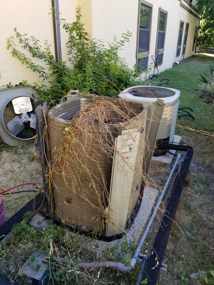 dirty condenser