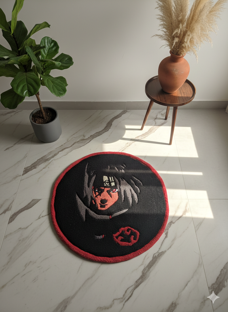 Tappeto itachi uchiha lana merino