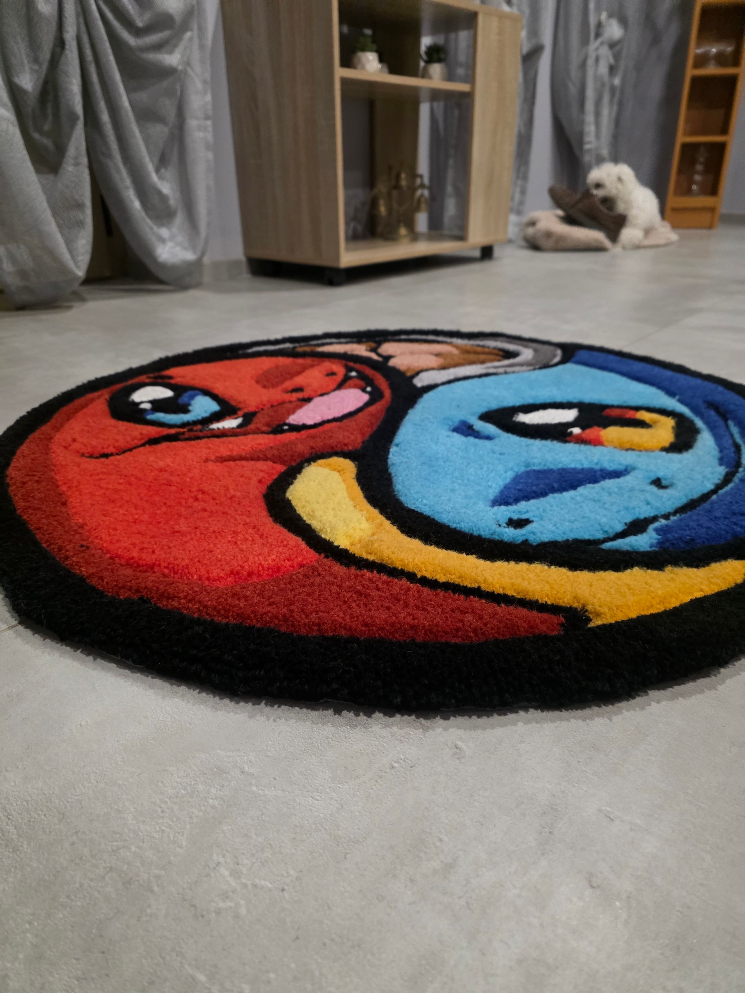 tappeto charmander e squirtle