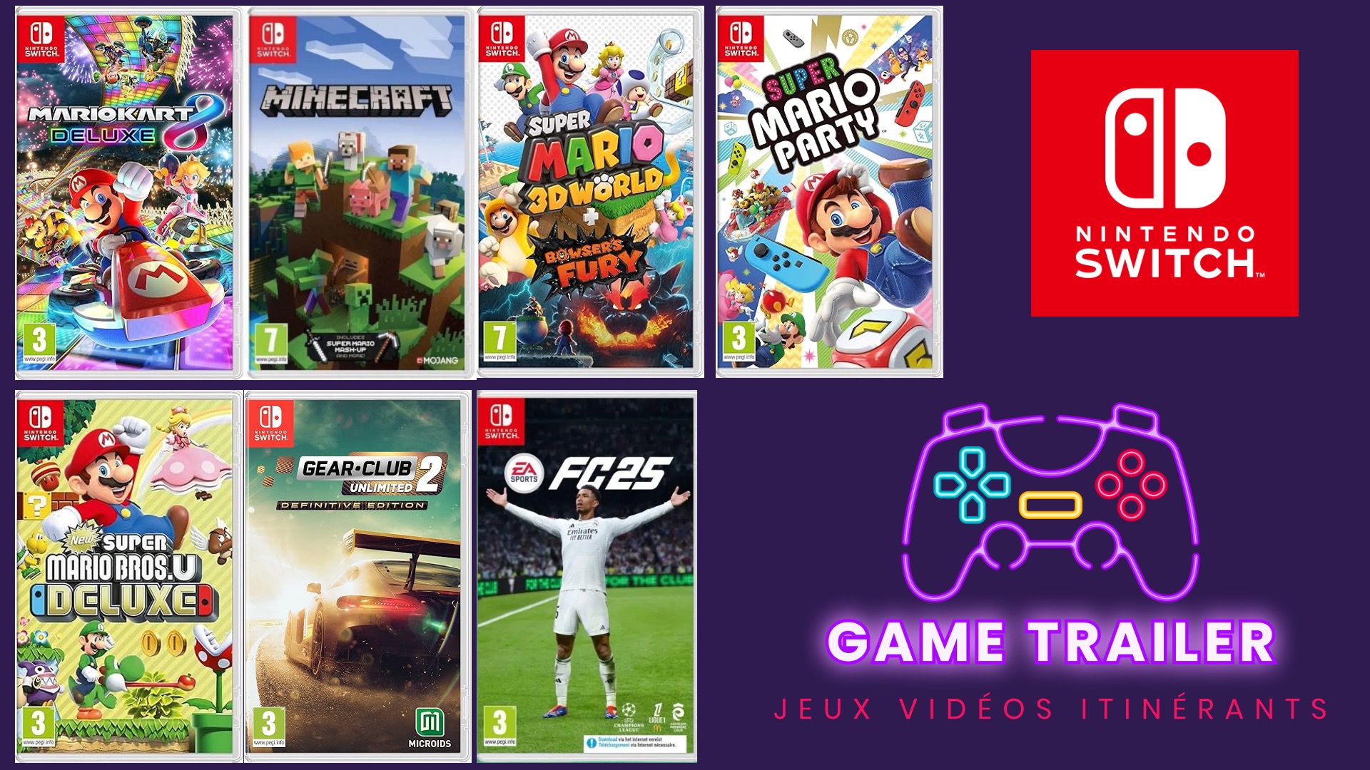 GAME TRAILER JEUX VIDEOS ITINERANTS's image