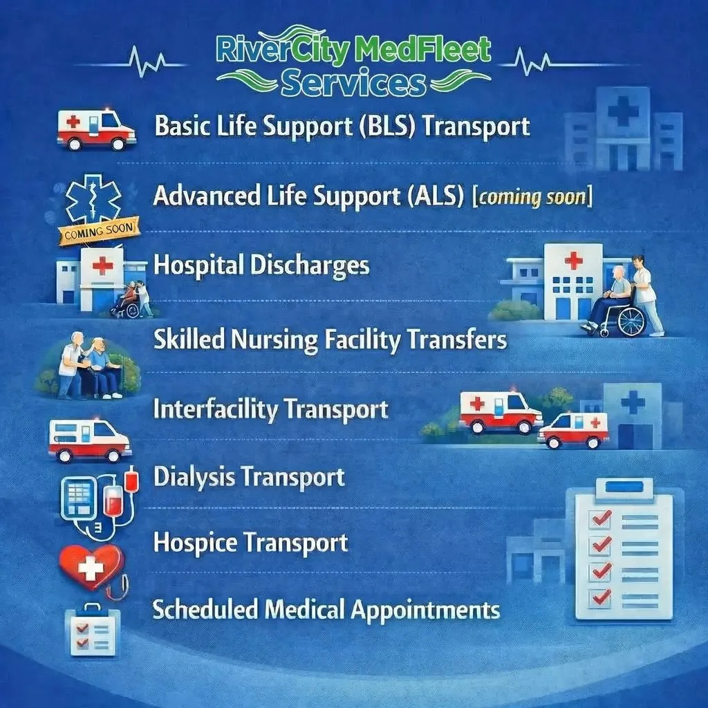 RiverCity MedFleet | Loveland Medical Transport's image