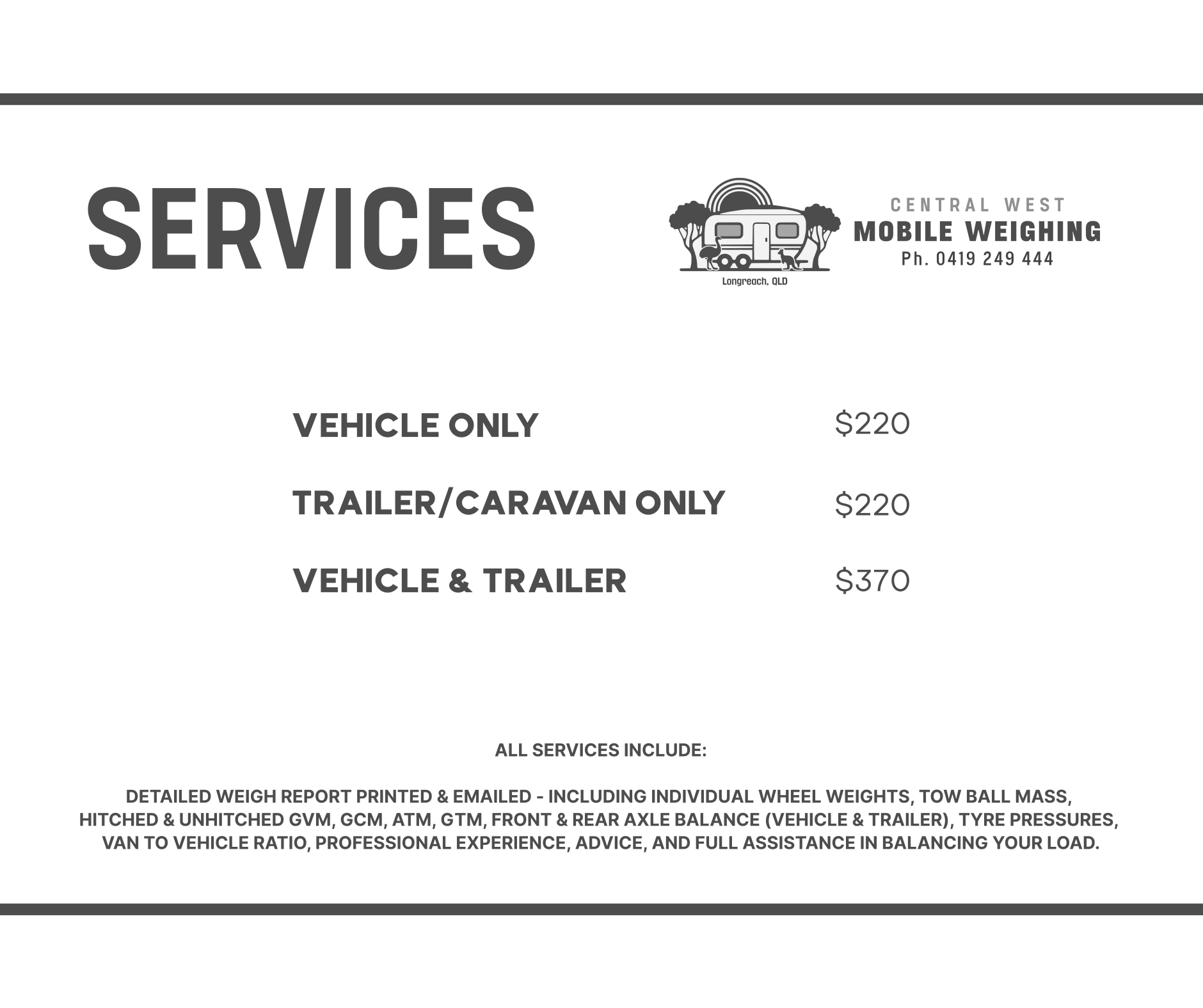 Mobile Caravan Weighing Longreach's image