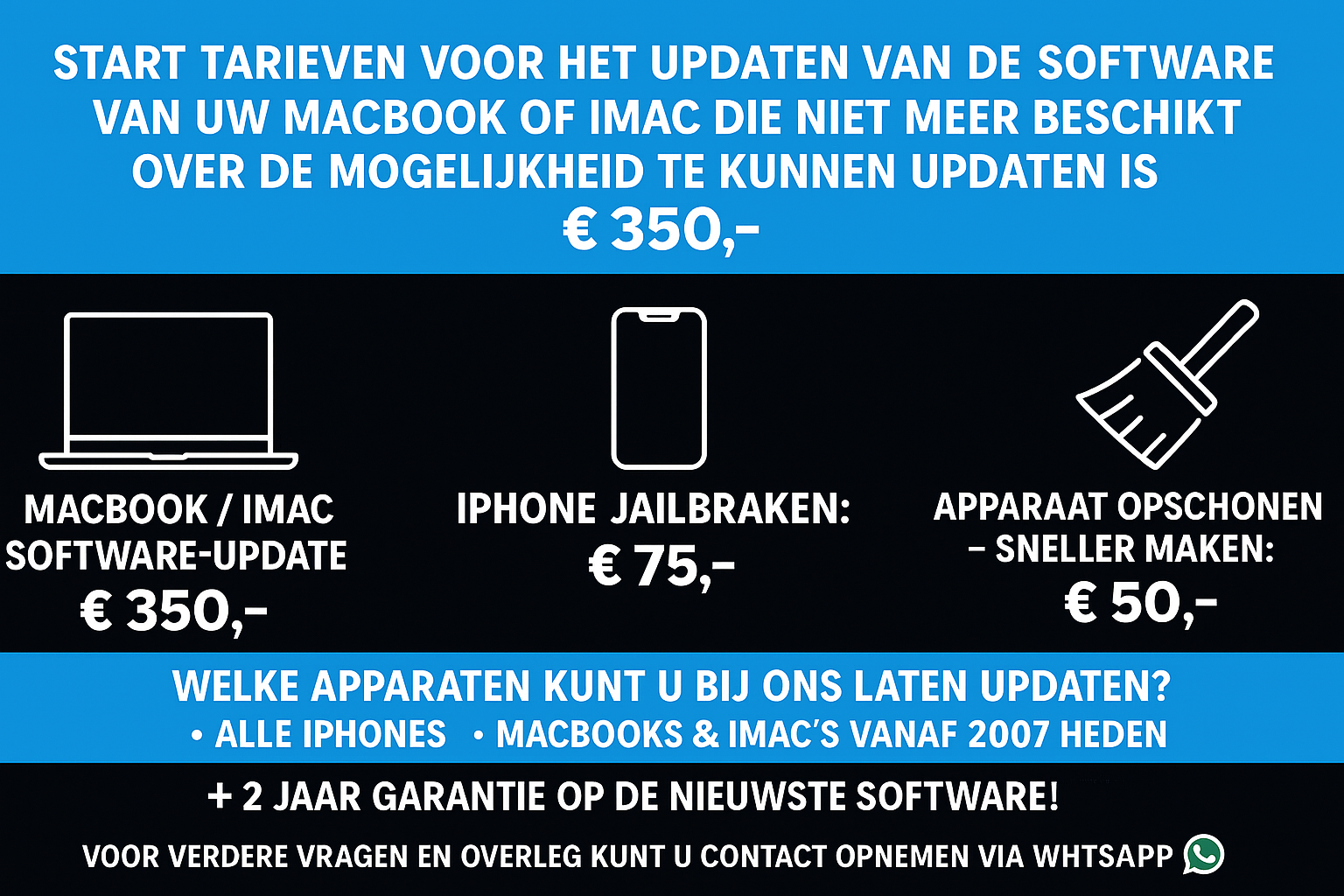 Myappleupdate.com - Alle soorten apple apparaten updaten!'s image