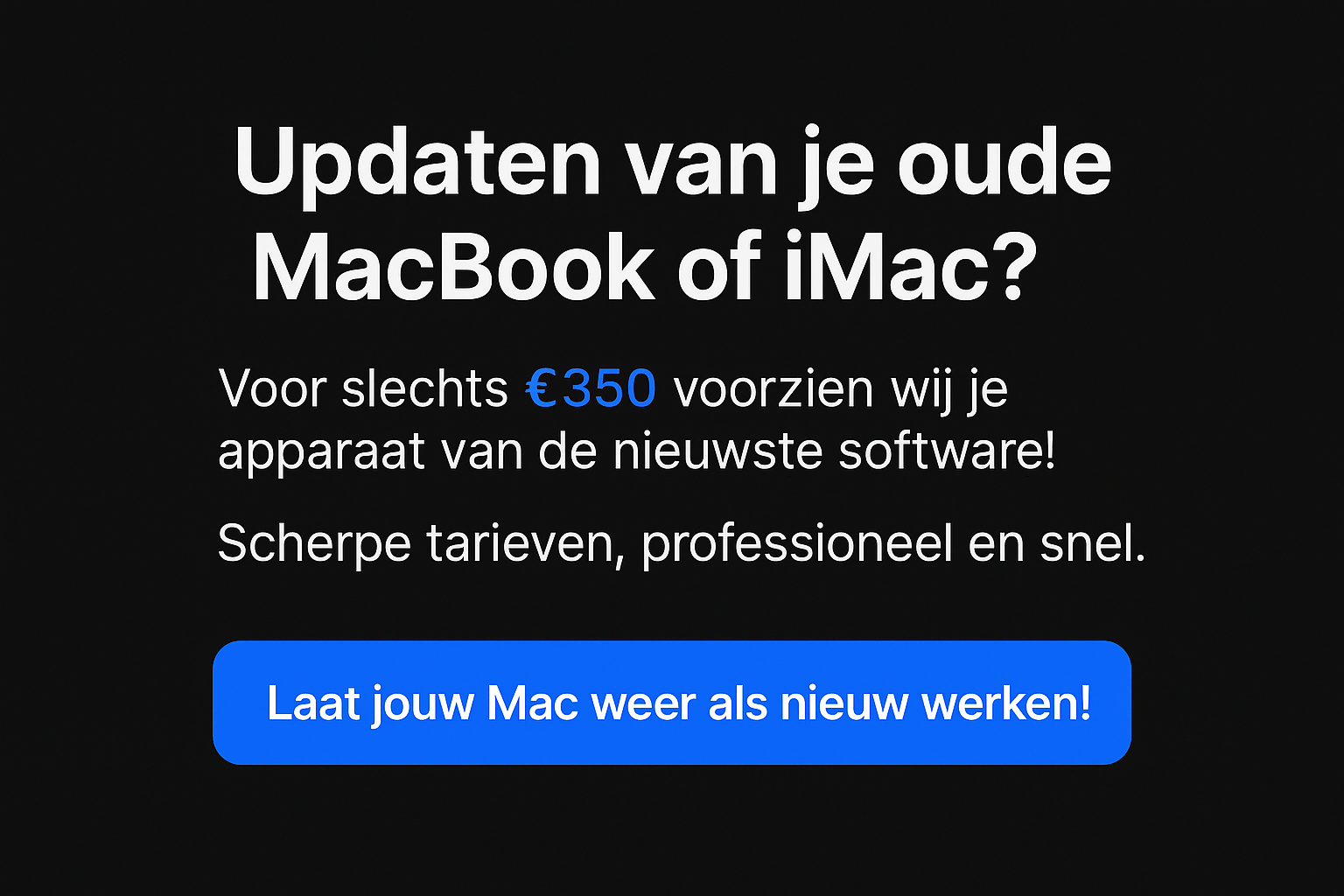 Myappleupdate.com - Alle soorten apple apparaten updaten!'s image