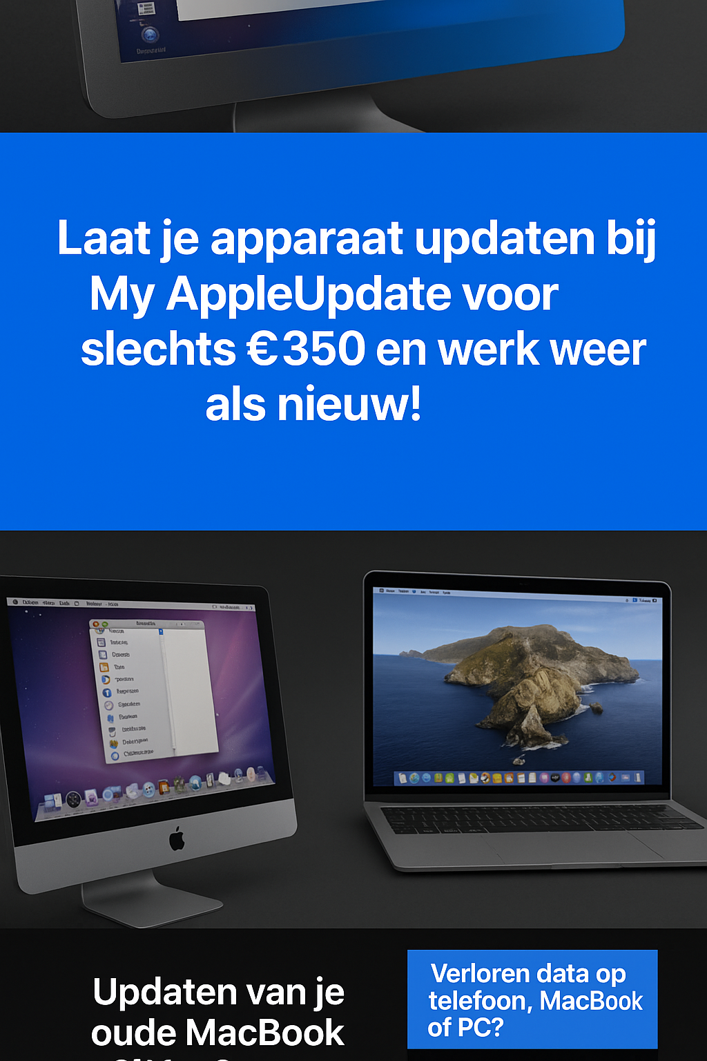 Myappleupdate.com - Alle soorten apple apparaten updaten!'s image