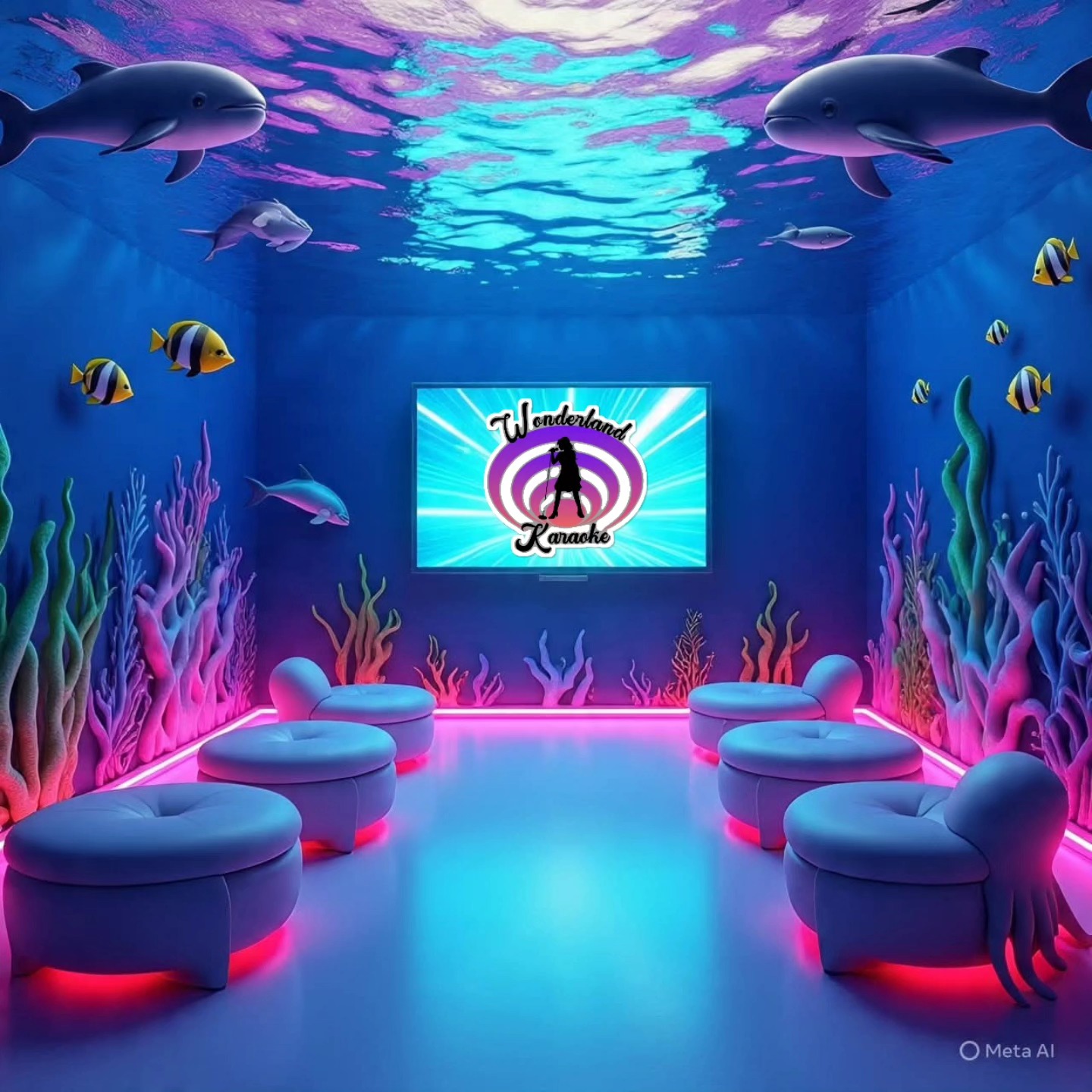 Some where under the sea party room- Inspiration Photo