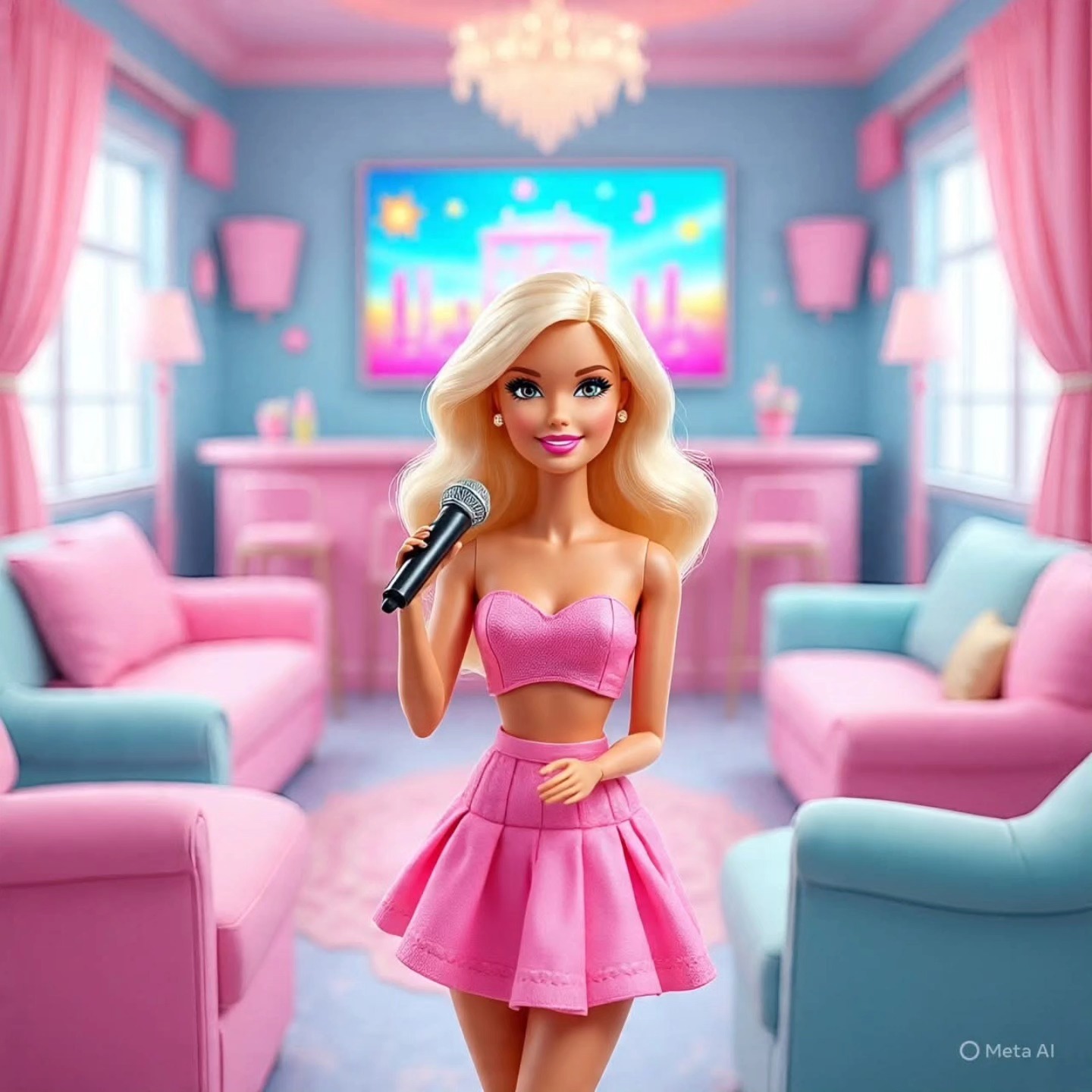Come on Barbie Lets go Party Room- Inspiration Photo