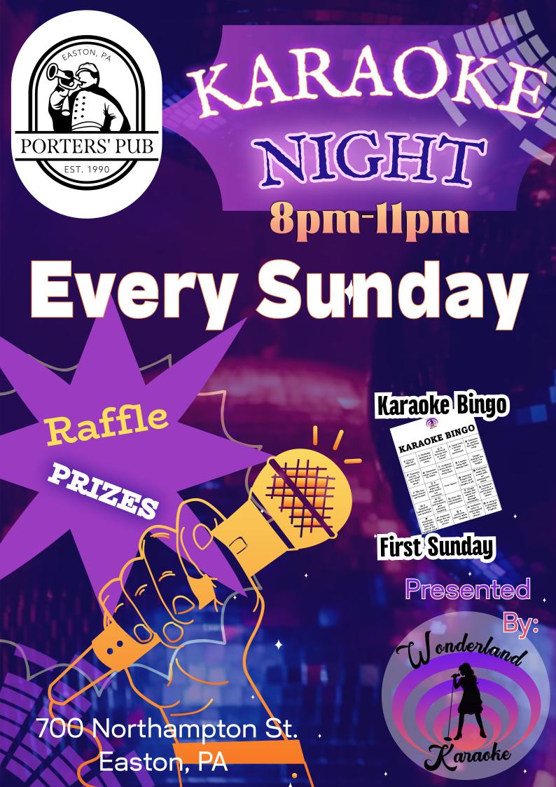 Easton PA - Lehigh Valley Nights & Events Wonderland Karaoke's image