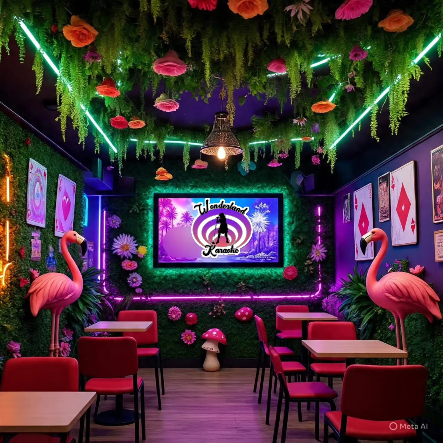 Wonderland Party Room- Inspiration Photo
