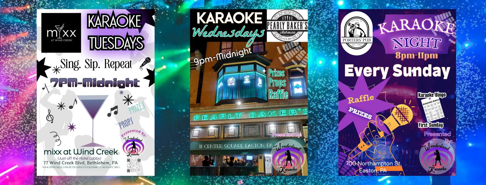 Easton PA - Lehigh Valley Nights & Events Wonderland Karaoke's image