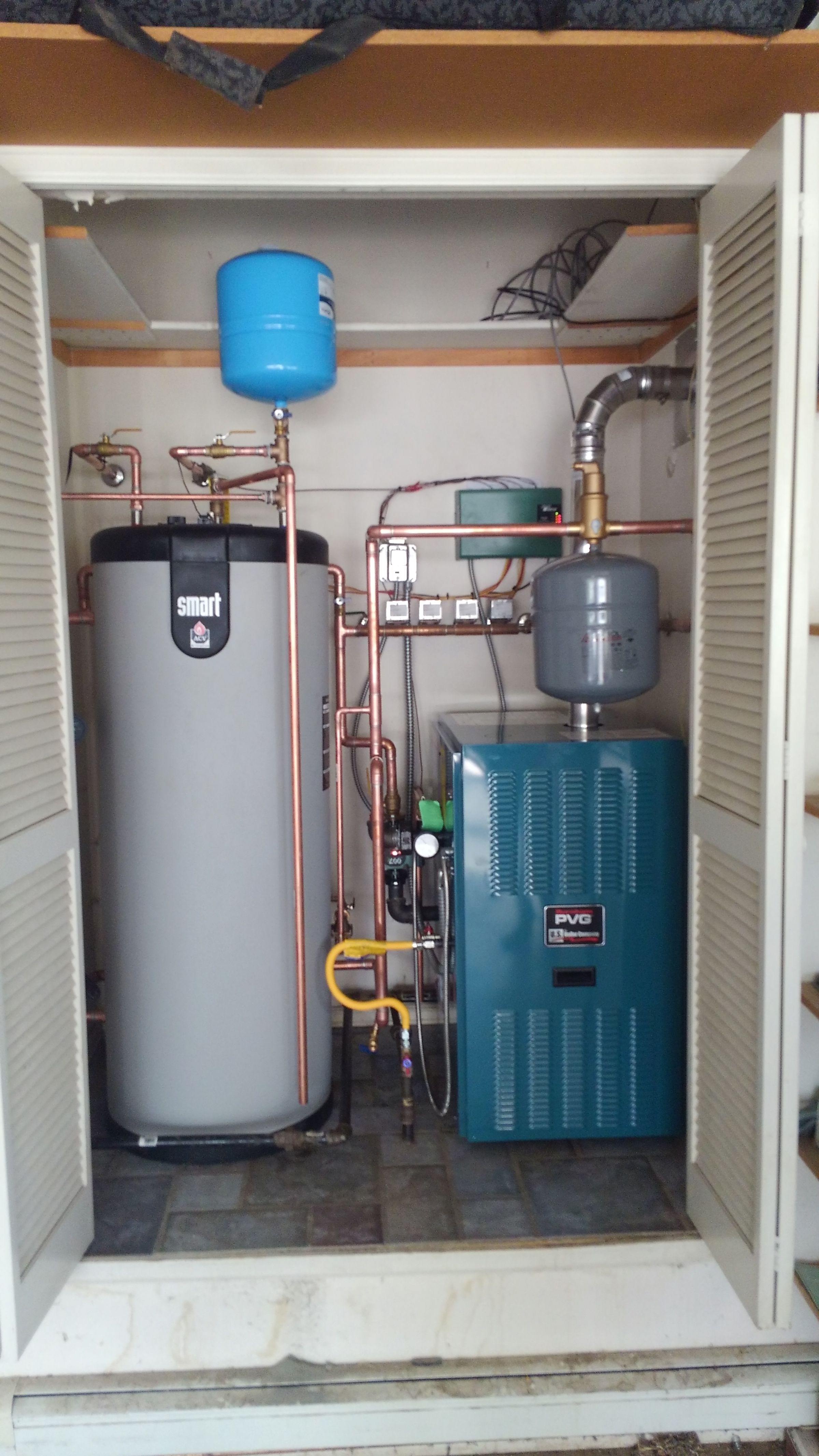 BOILER AND WATER HEATER