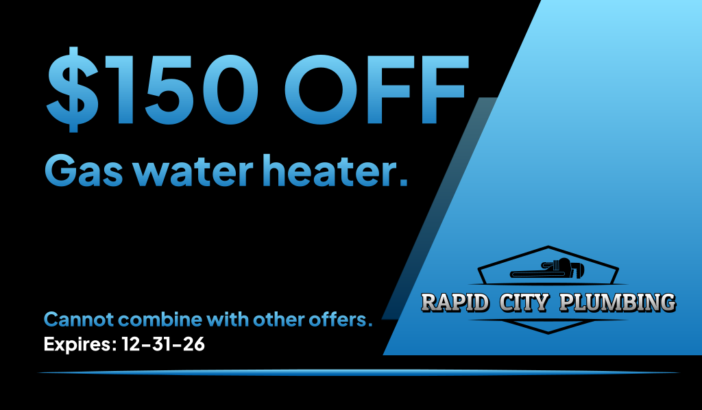 $150 OFF GAS WATER HEATER