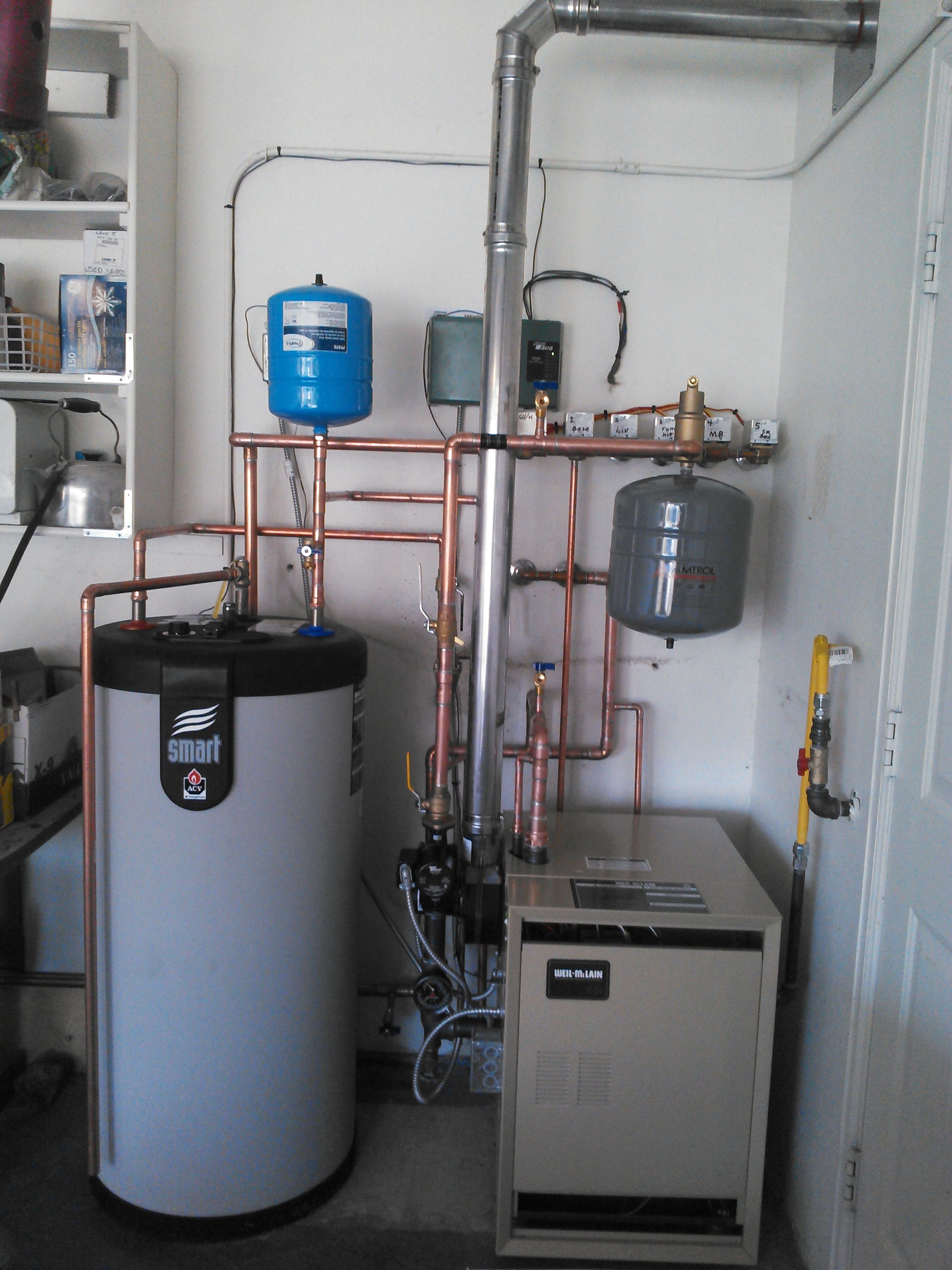 BOILER AND INDIRECT WATER HEATER