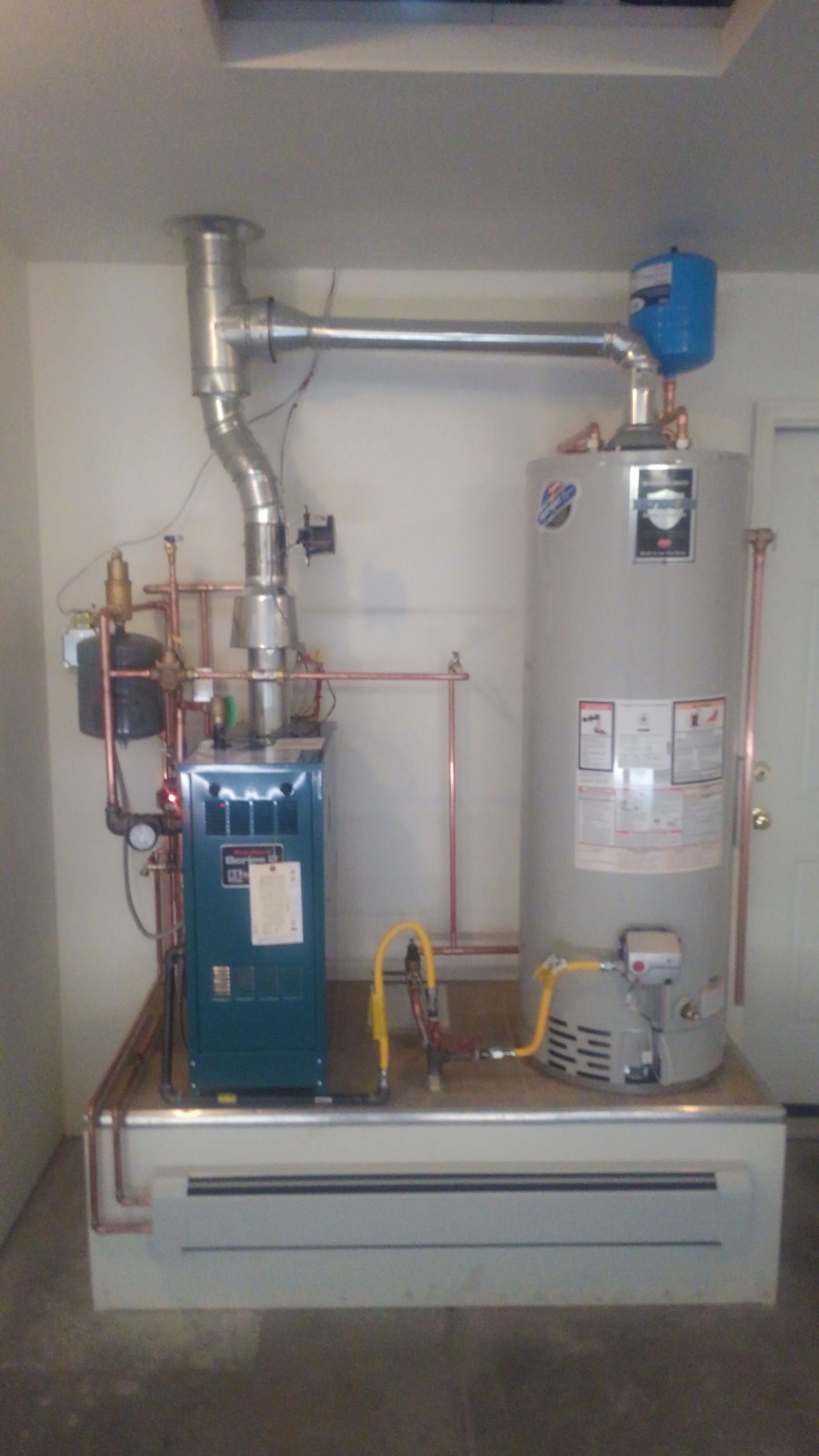 BOILER AND WATER HEATER